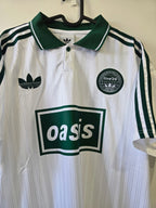 Oasis x Adidas white and green