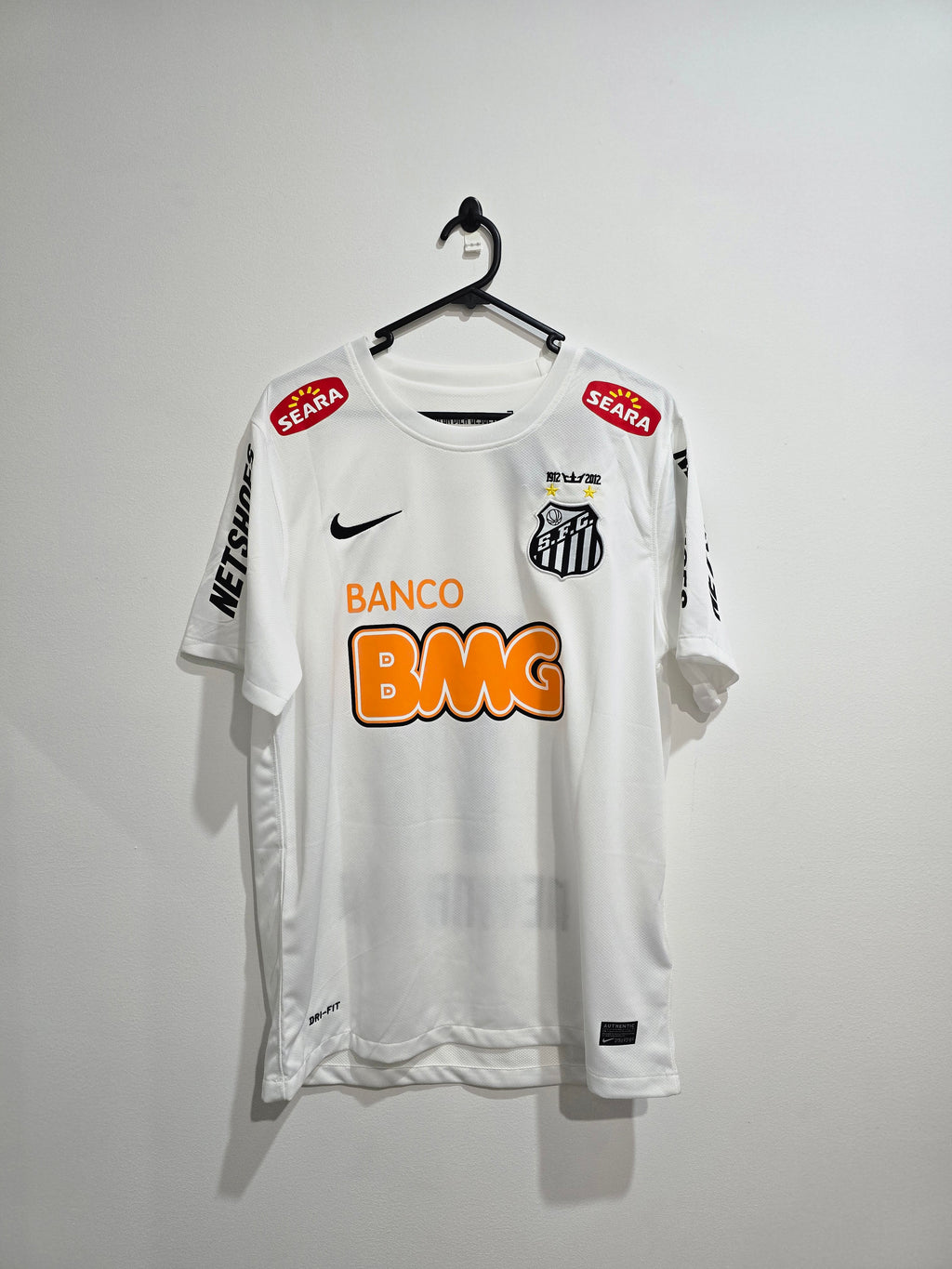 Santos FC 2011/12 Neymar Jr #11 short-sleeve