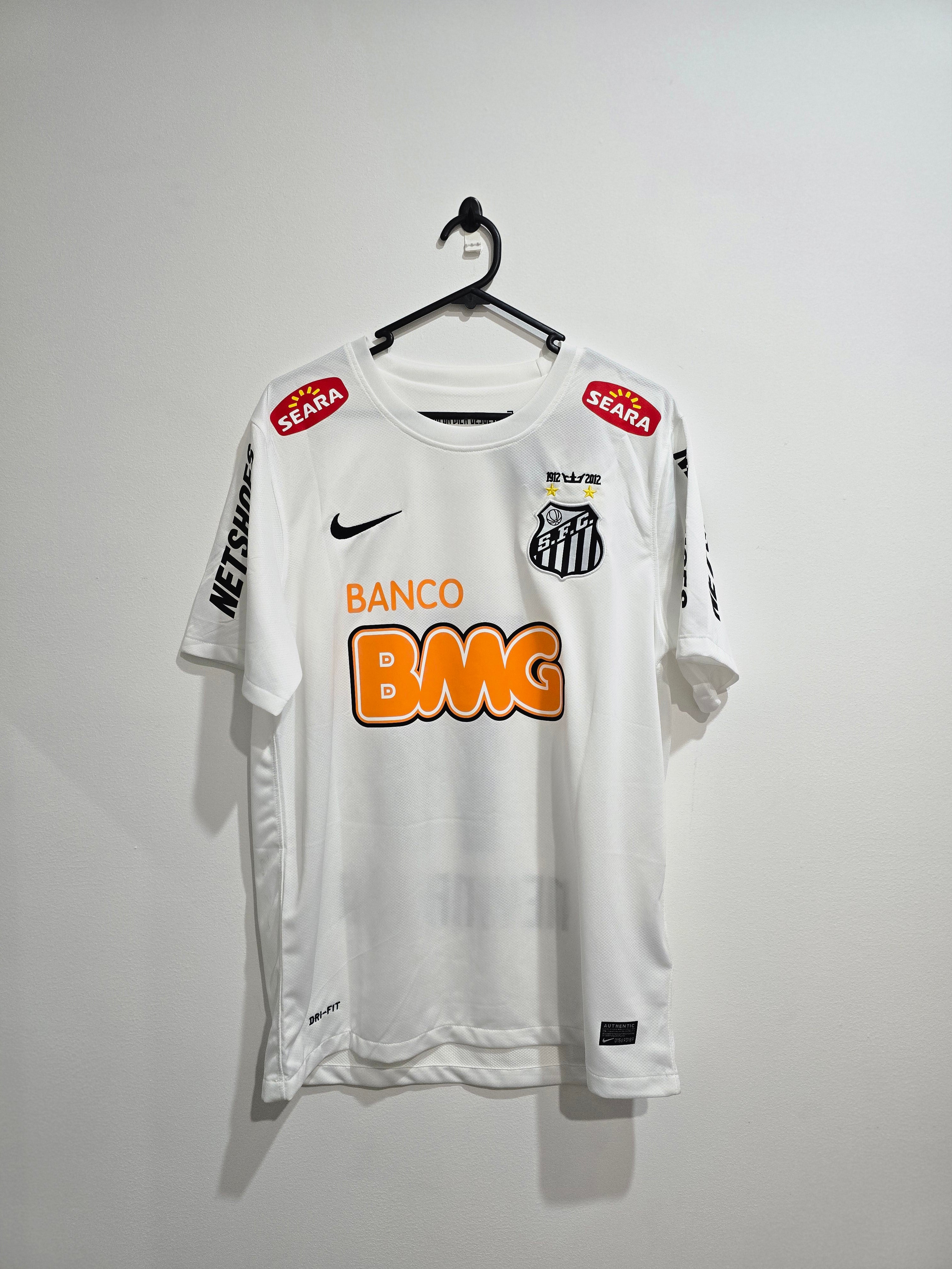 Santos FC 2011/12 Neymar Jr #11 short-sleeve
