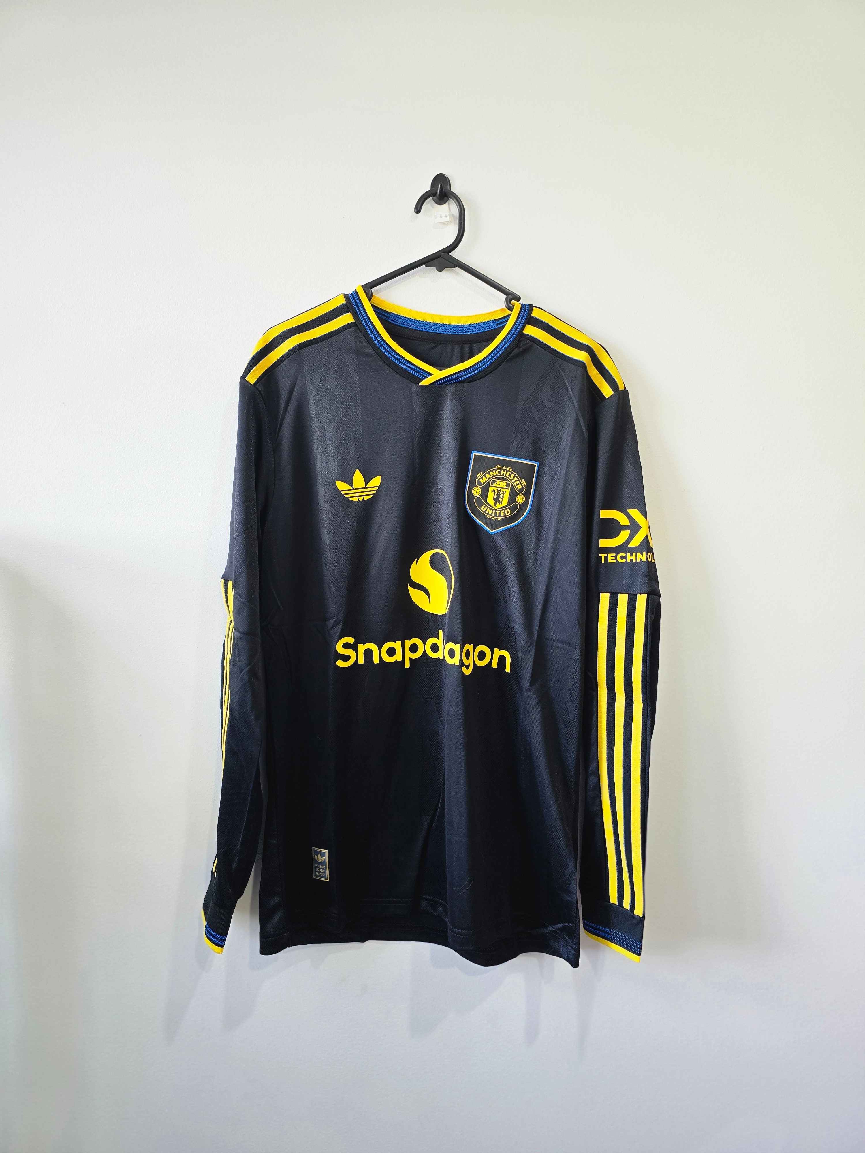 Manchester United Third 2025/26 Long sleeves Jersey Player Edition