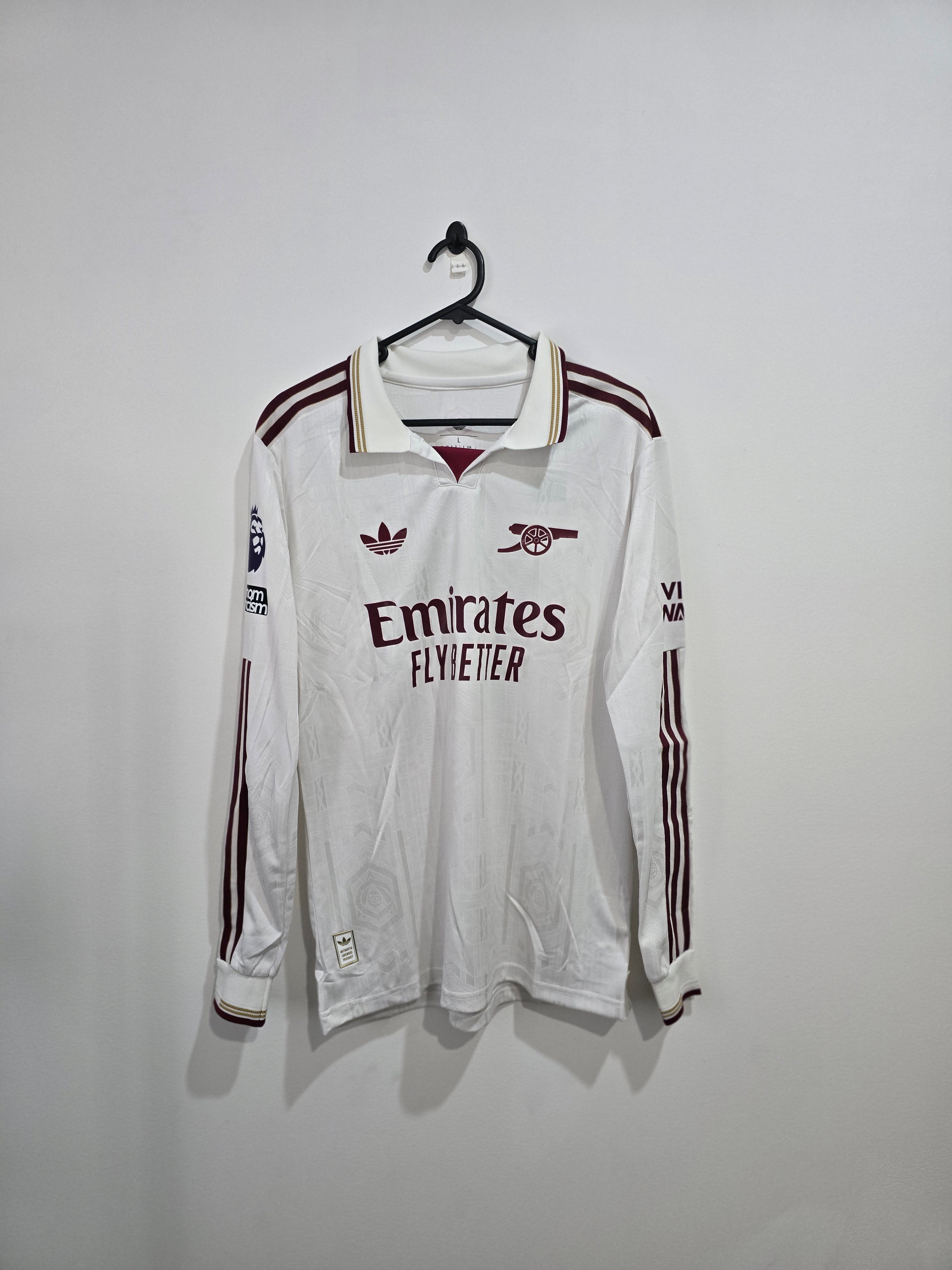 Arsenal 2025/26 Third jersey L/S player edition #10 EZE