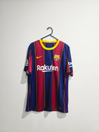 Authentic Barcelona Home Shirt 2020/21 #10 Messi Size: Large Condition:(9.5/10)