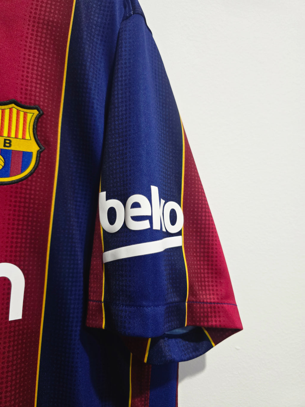 Authentic Barcelona Home Shirt 2020/21 #10 Messi Size: Large Condition:(9.5/10)