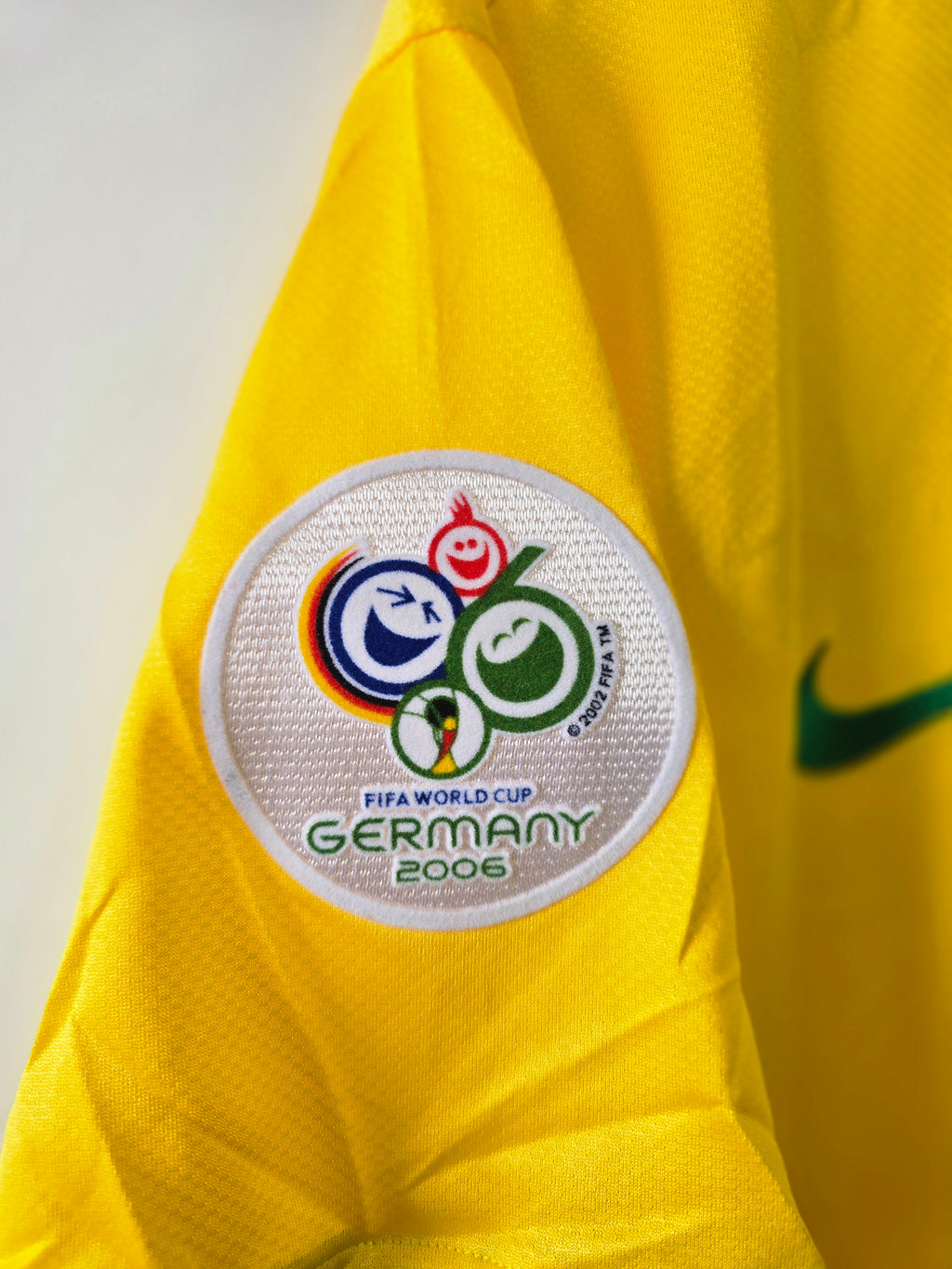 Brazil 2006 Home Jersey #8 Kaka