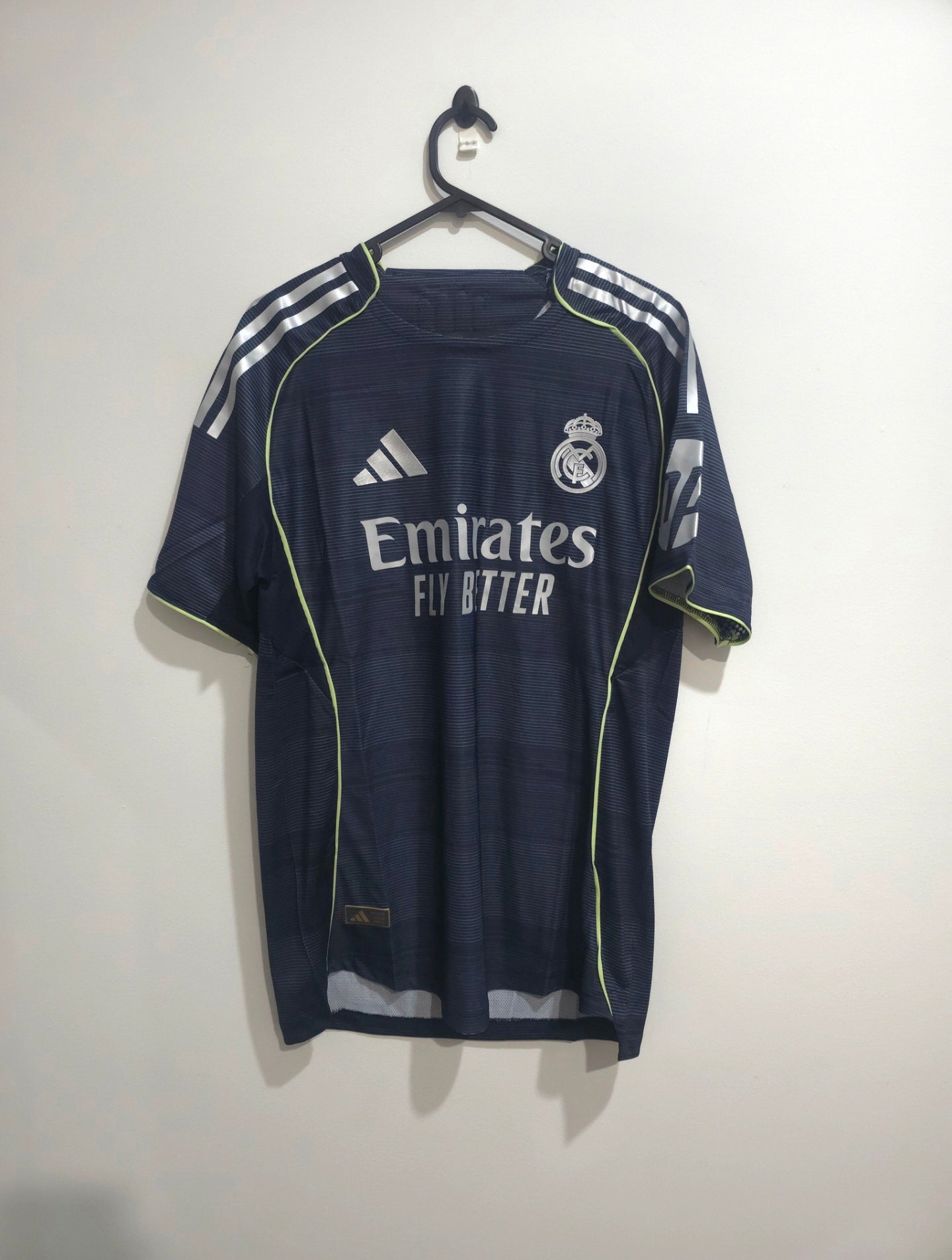 Real Madrid 2025/26 Away Jersey Player Edition