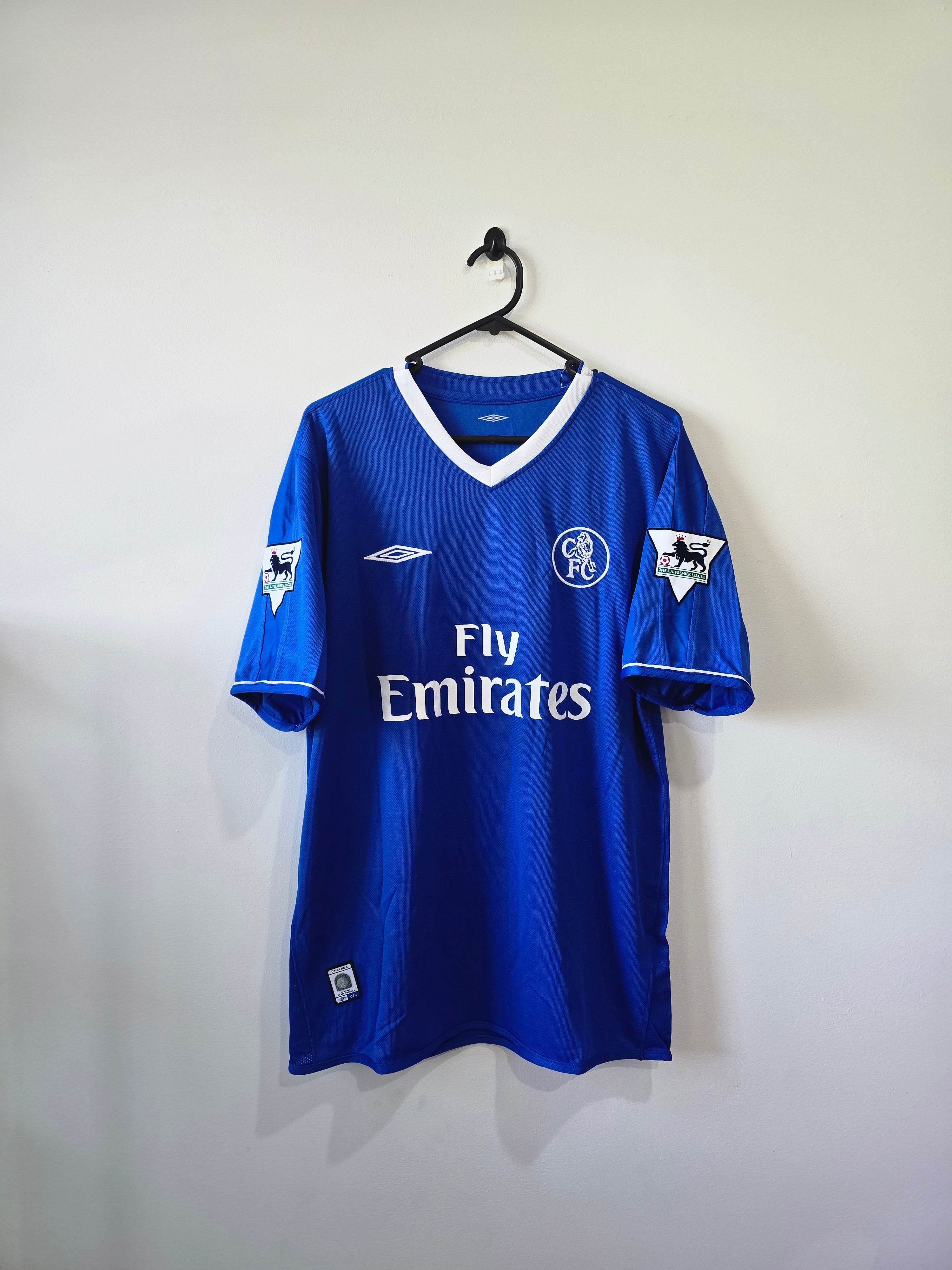 Chelsea 2003/04 Home Jersey #8 Lampard