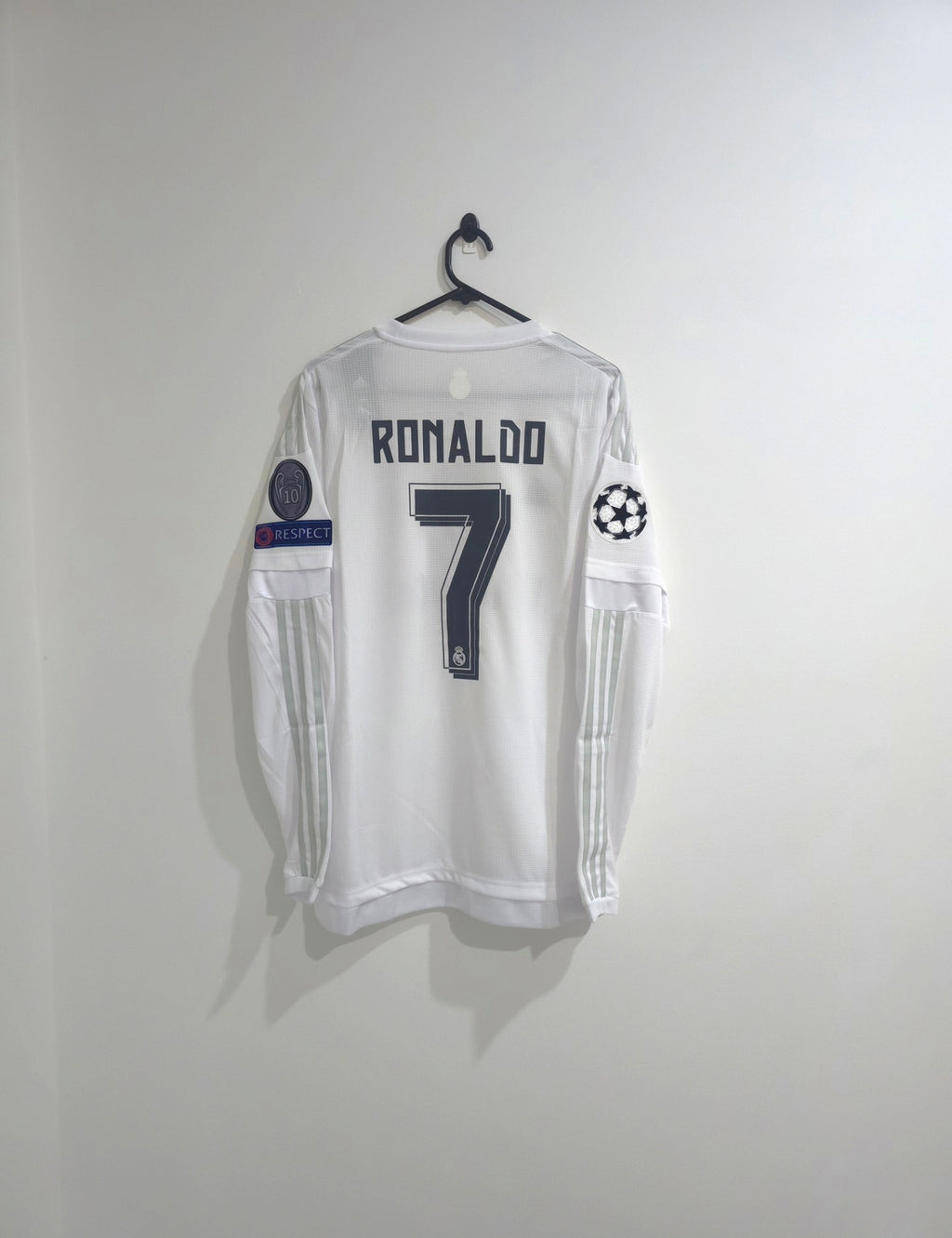 Real Madrid Home 2015/16 jersey #7 Cristiano Ronaldo L/S