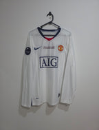 Manchester United Away 2008/09 #7 Cristiano Ronaldo L/S