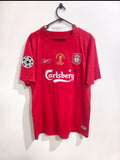2004/05 Liverpool Home #8 Gerrard Champions League Final Jersey