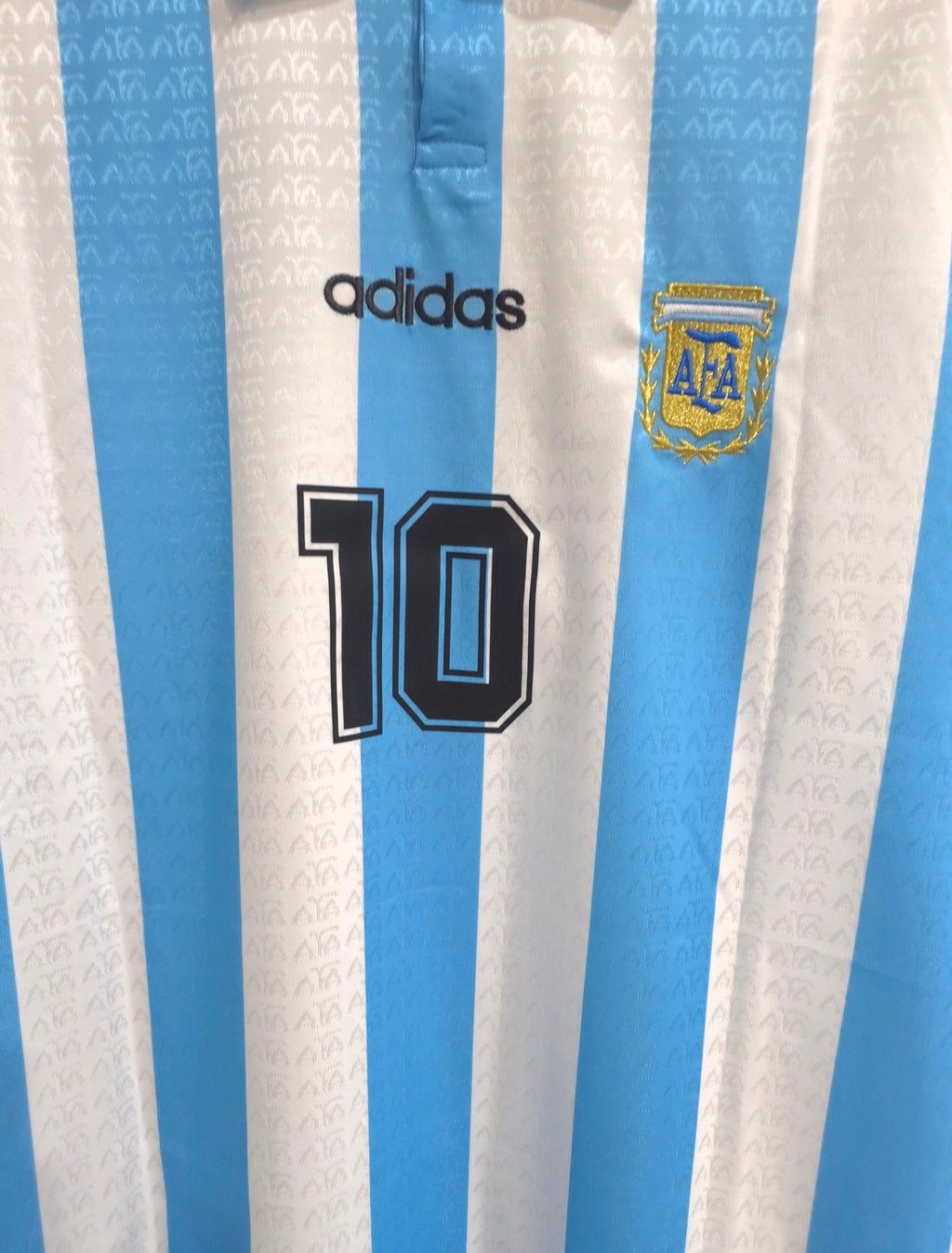 Argentina 1994 Home Jersey #10 Maradona