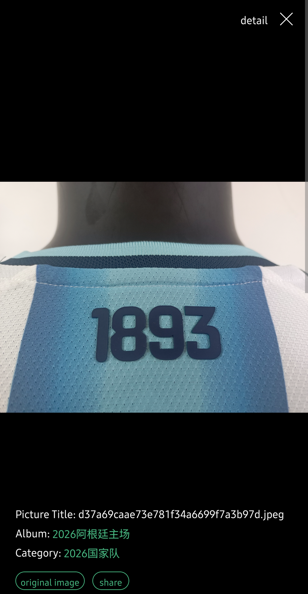 Argentina 2026 Home Player edition