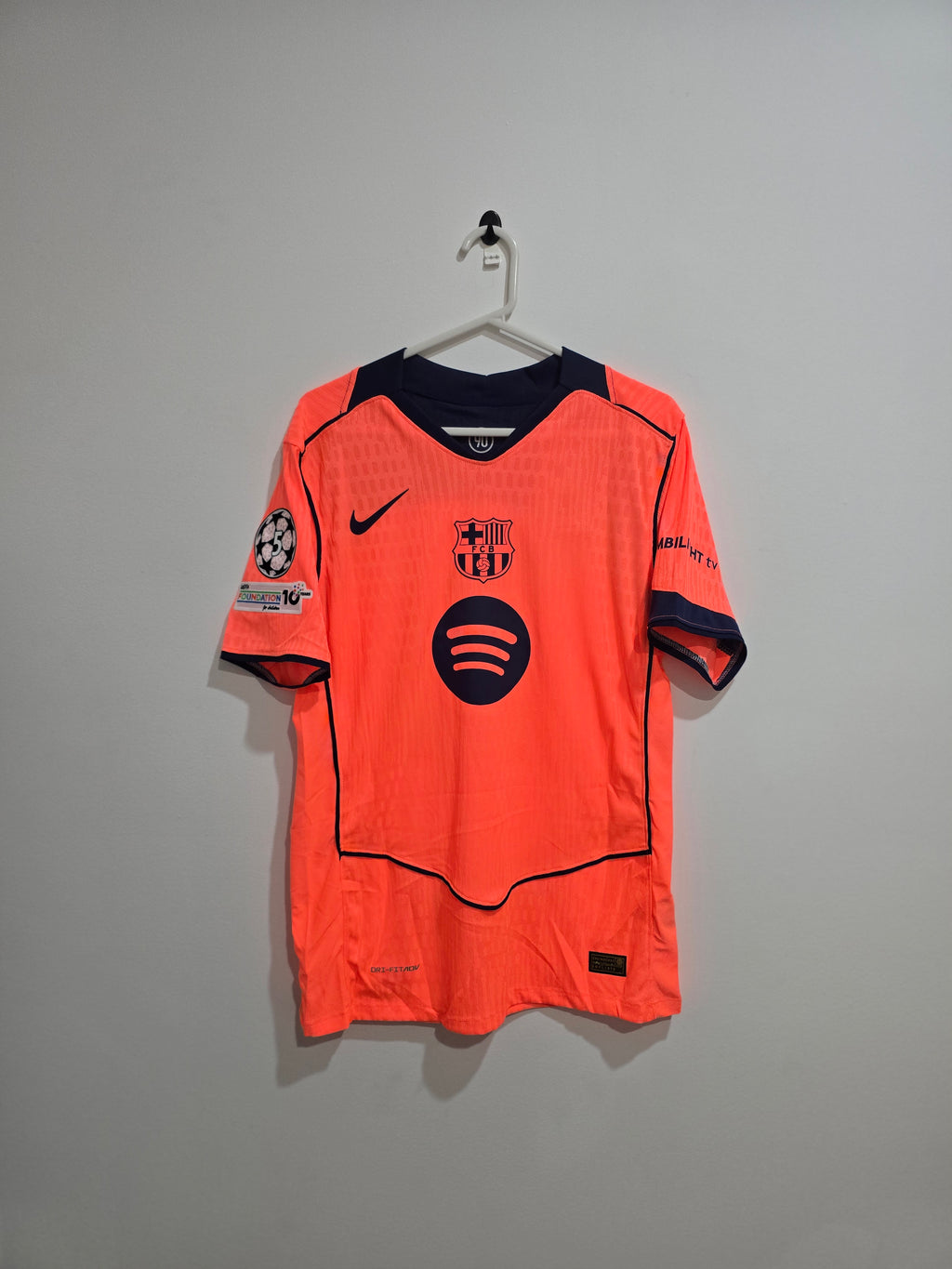 Barcelona Third Jersey 2025/26 #10 Lamine Yamal player edition