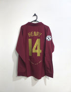 Arsenal 2005/06 Highbury Home jersey #14 Henry L/S