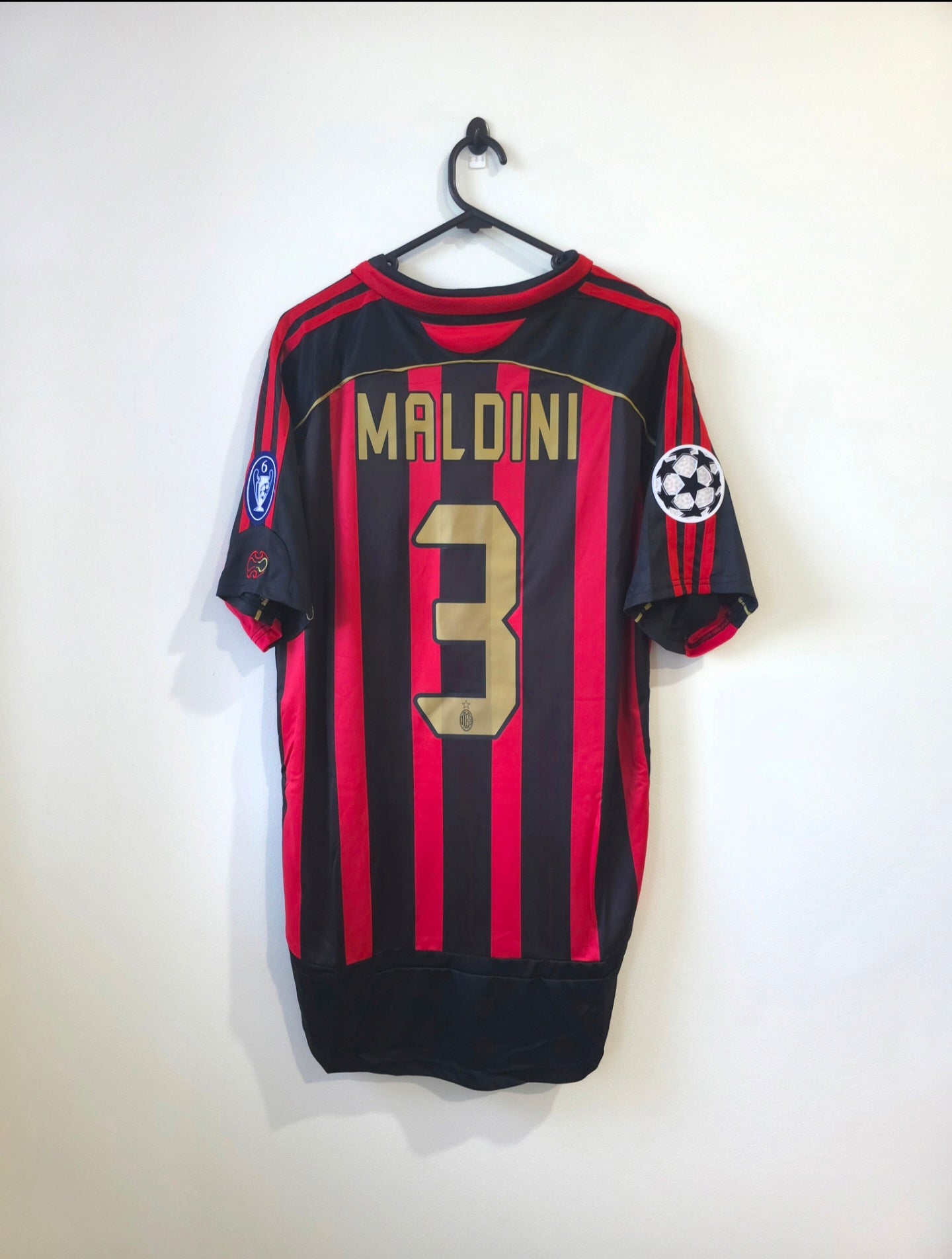 AC Milan 2006/07 home jersey #3 Maldini