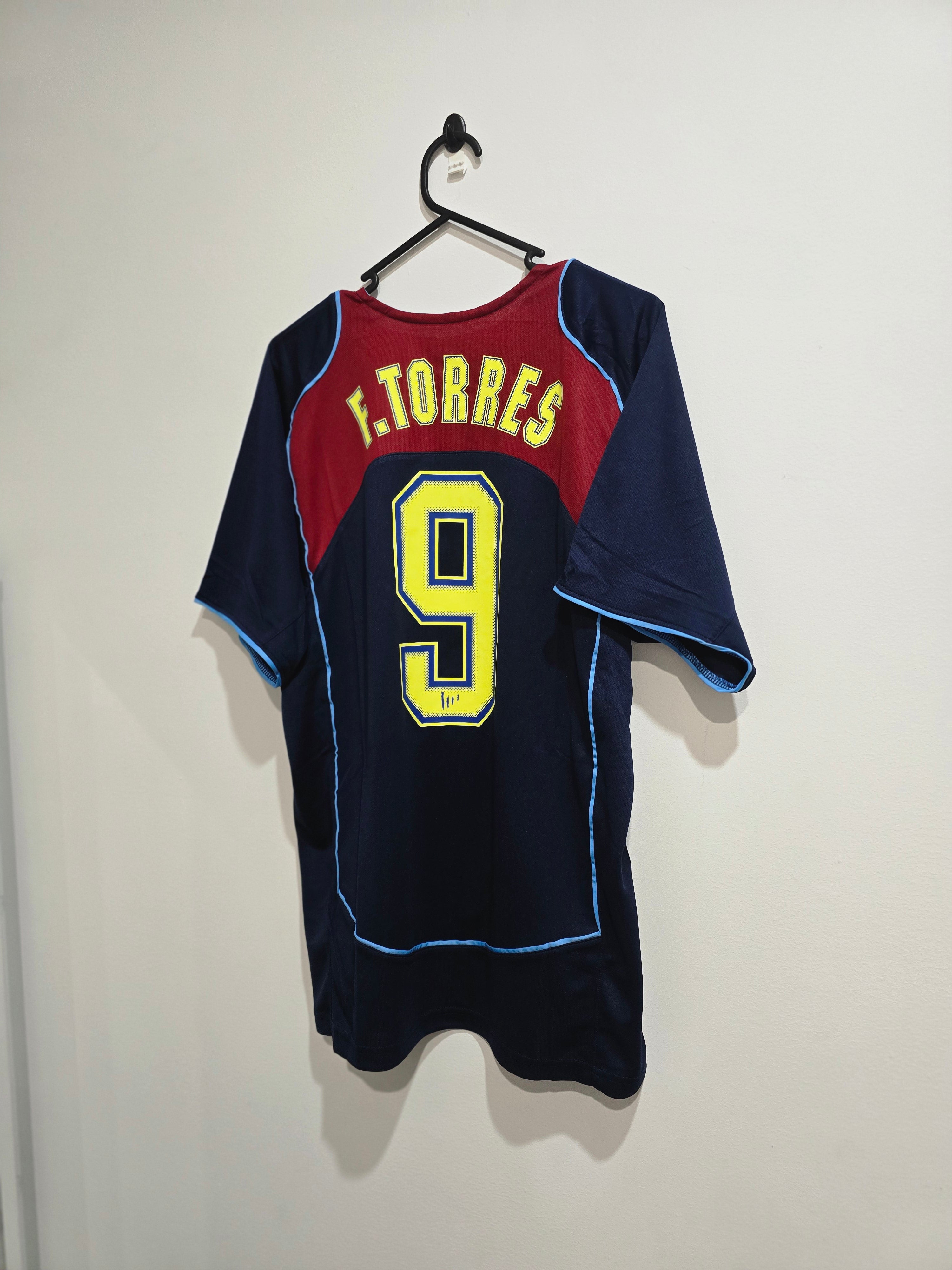 Athletico Madrid Away 2004/05 Spiderman-2 #9 Fernando Torres Retro