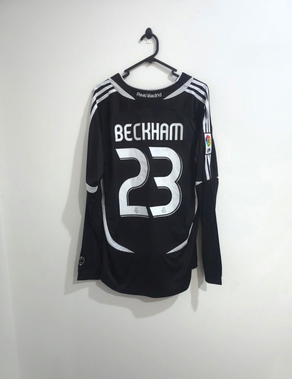 Real Madrid away 2006/07 #23 David Beckham L/S