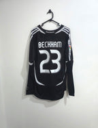 Real Madrid away 2006/07 #23 David Beckham L/S