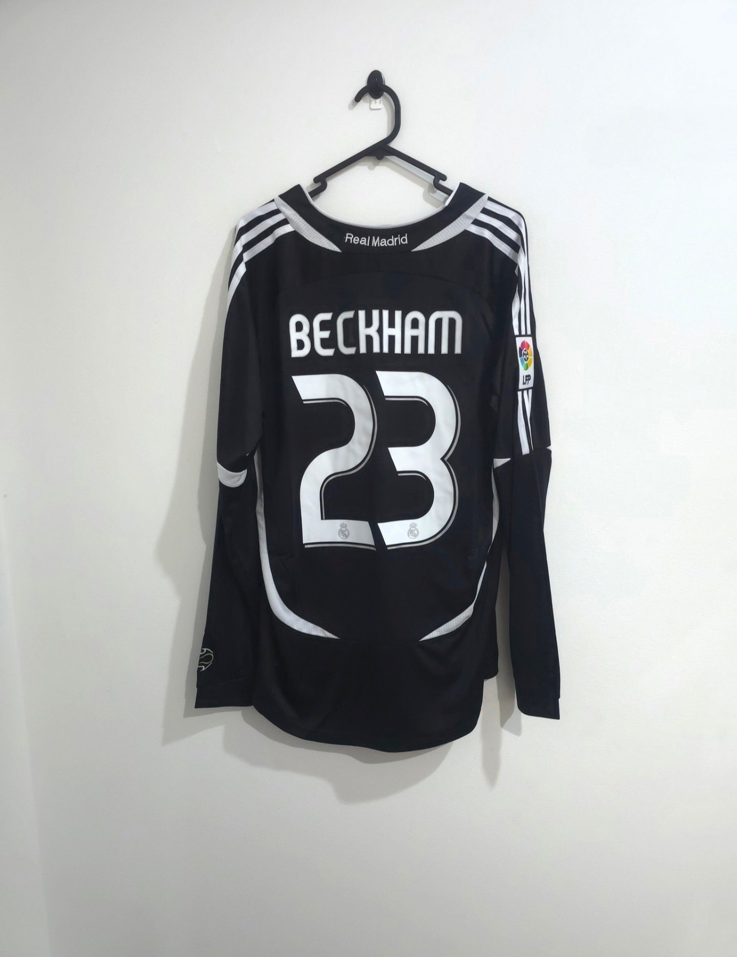 Real Madrid away 2006/07 #23 David Beckham L/S