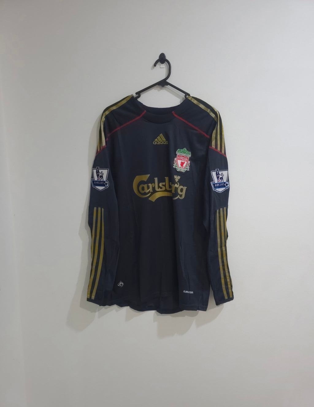 Liverpool 2009/10 Away Jersey #9 Fernando Torres L/S