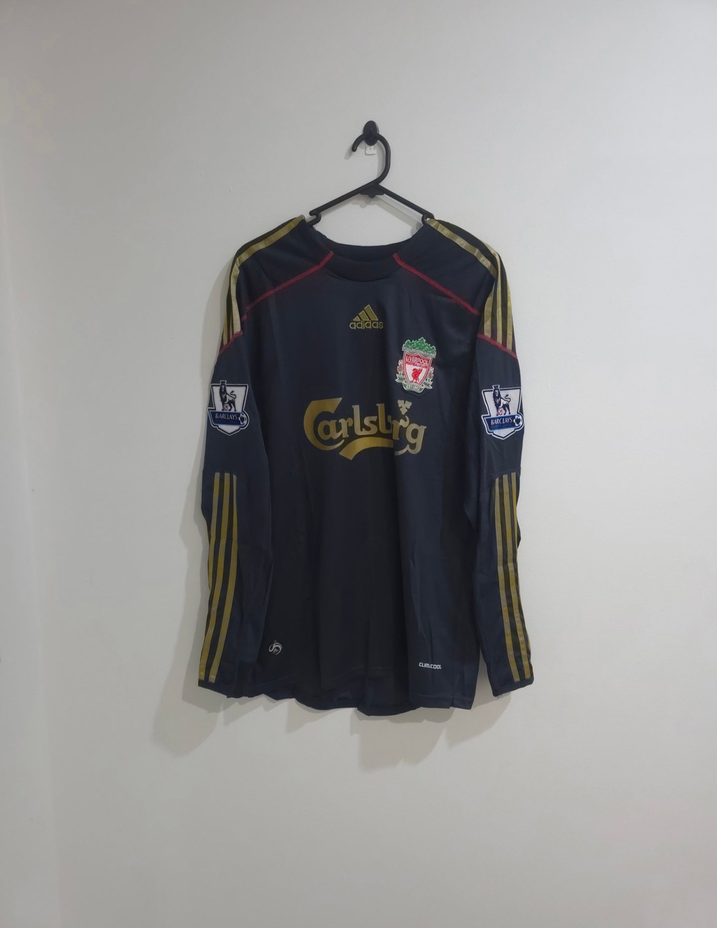 Liverpool 2009/10 Away Jersey #9 Fernando Torres L/S