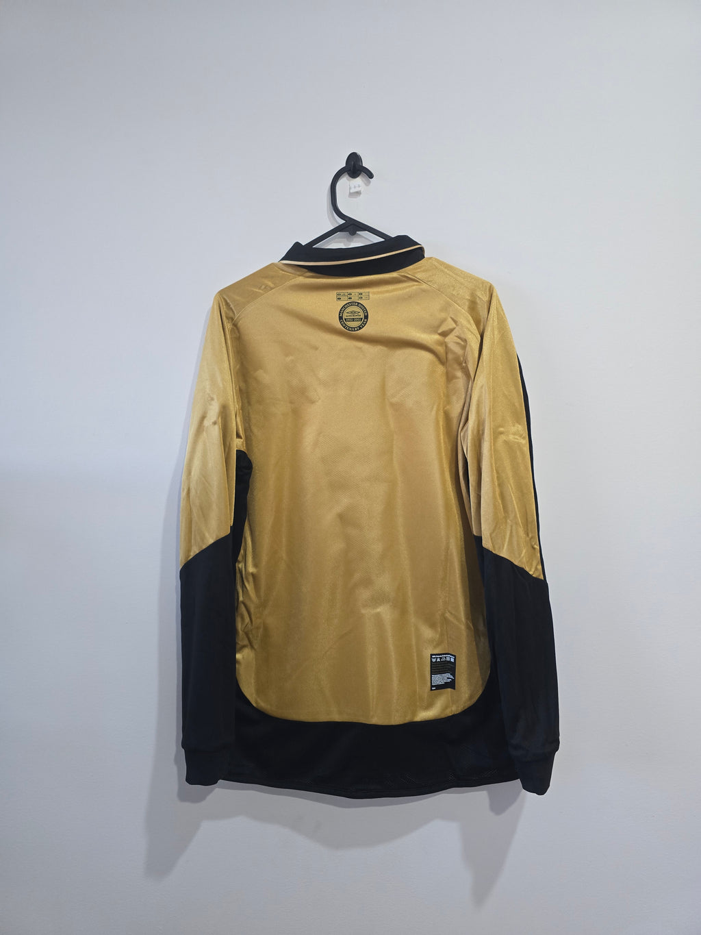 Umbro Manchester United 2001-02 centenary away/third reversible football jersey #7 Beckham