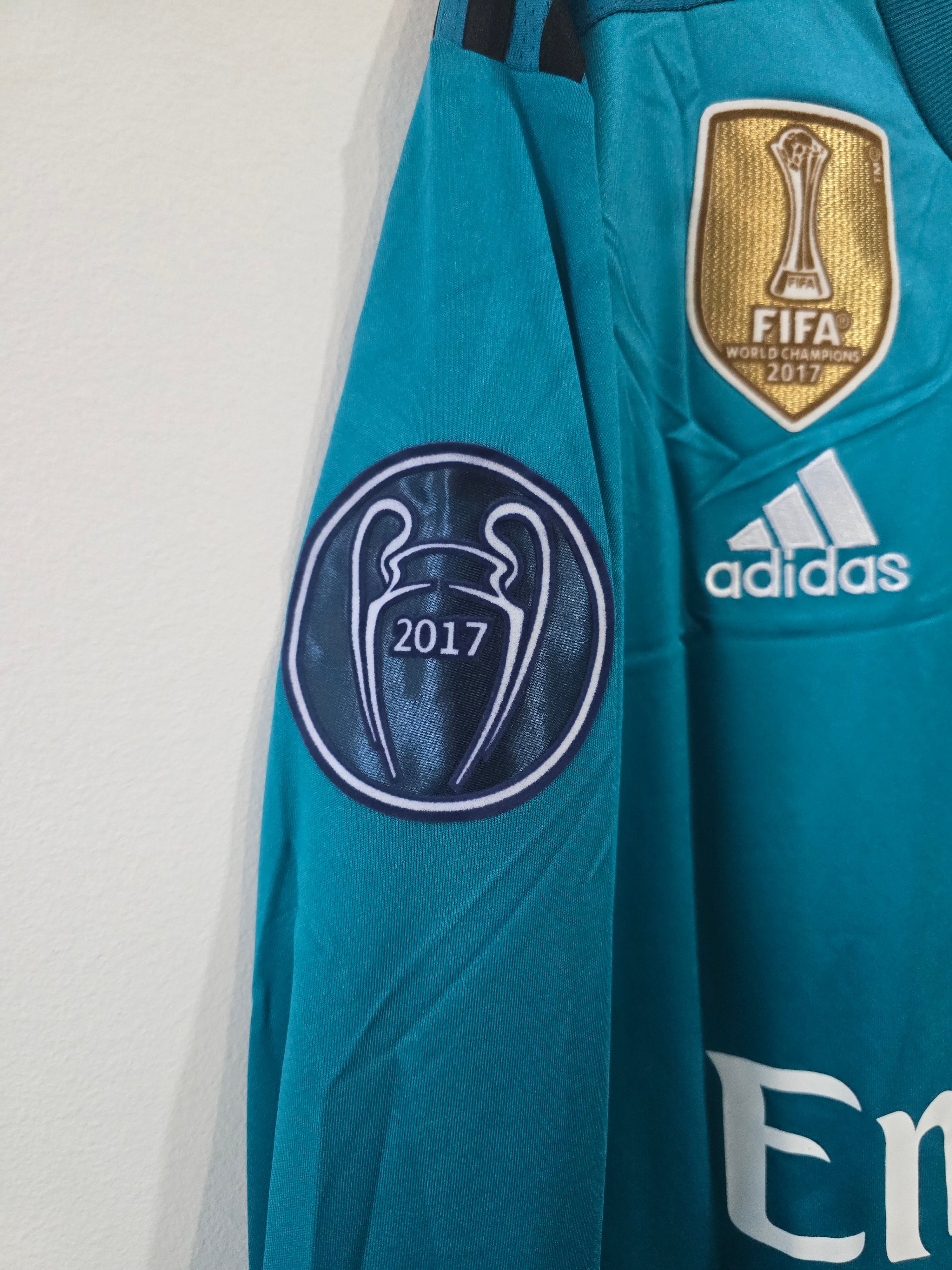 Real Madrid 2017/18 third #7 Cristiano Ronaldo Long Sleeve