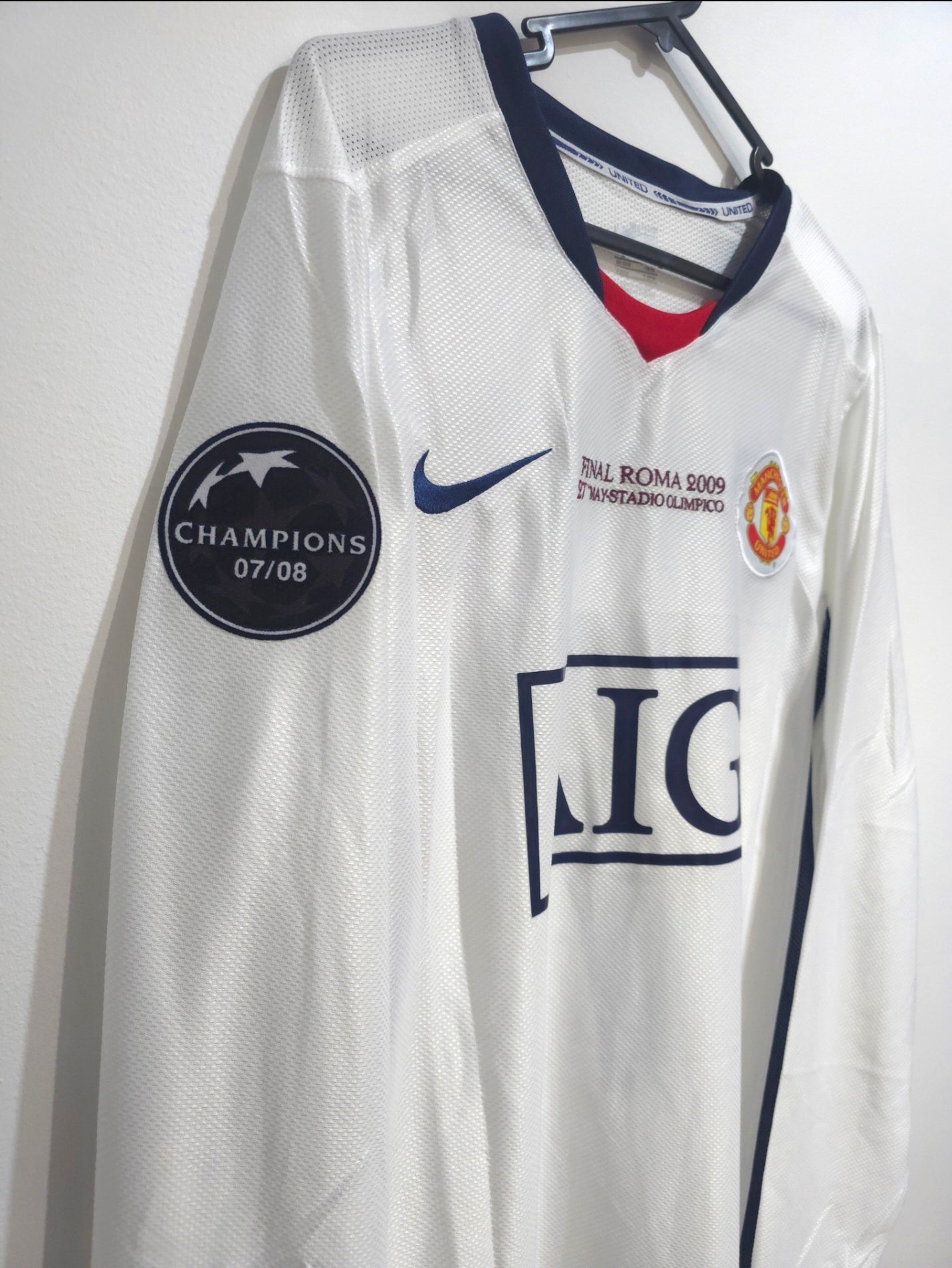 Manchester United Away 2008/09 #7 Cristiano Ronaldo L/S
