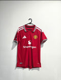 Manchester United Home Jersey 2025/26 #8 Bruno fernandes player edition