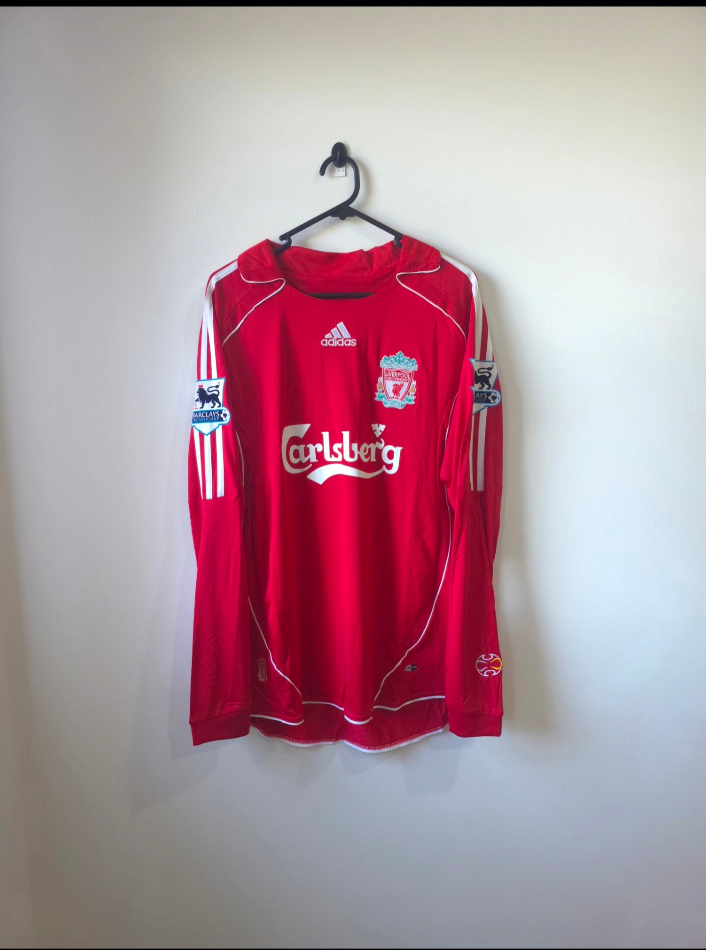 Liverpool 2006/08 Home Jersey #9 Fernando Torres L/S