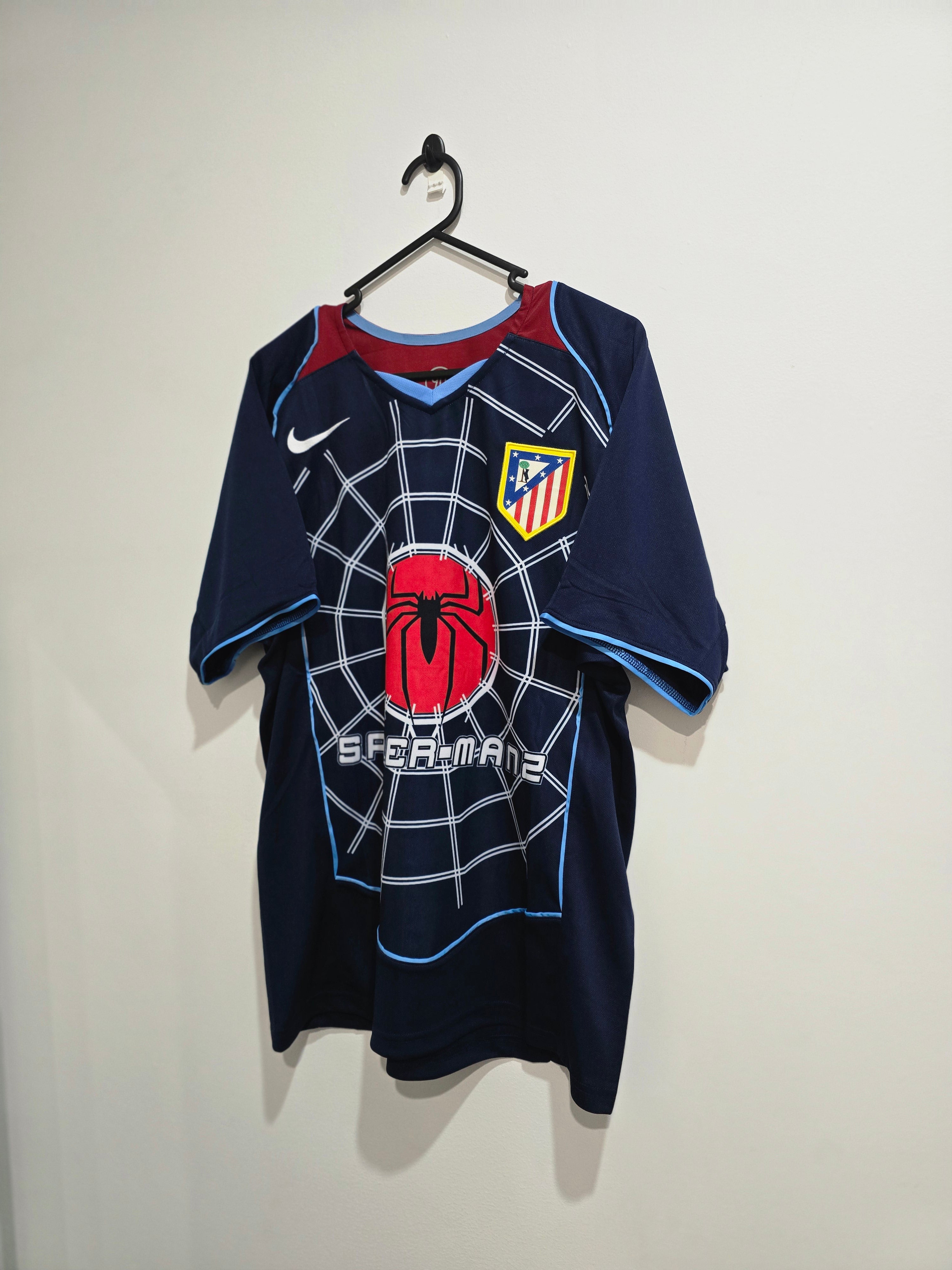 Athletico Madrid Away 2004/05 Spiderman-2 #9 Fernando Torres Retro