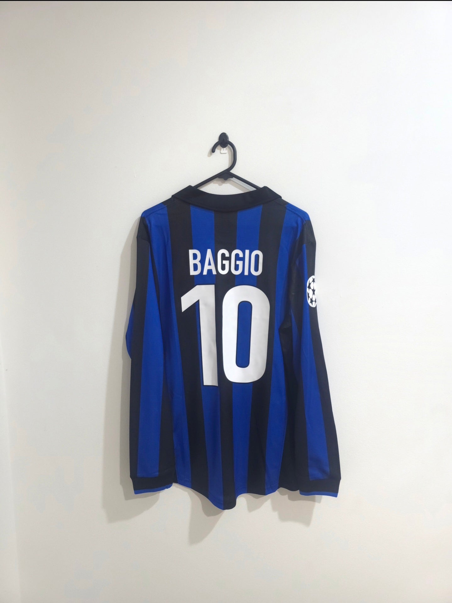 Inter Milan 1999/2000 Home Jersey #10 Baggio L/S