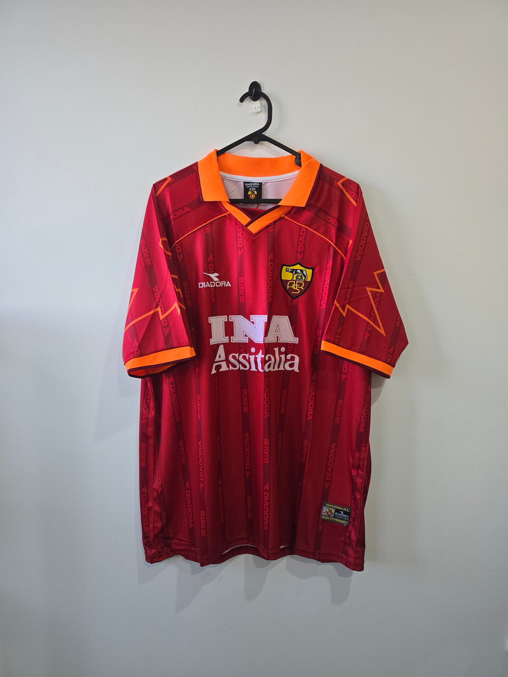 Roma 1999/2000 Home Jersey Retro