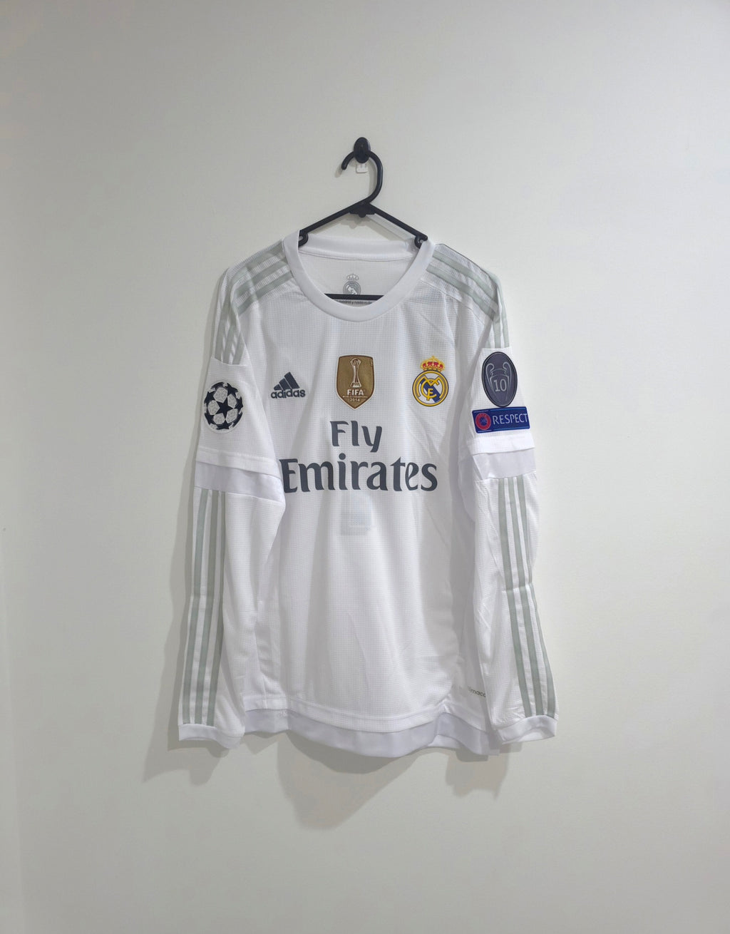 Real Madrid Home 2015/16 jersey #7 Cristiano Ronaldo L/S