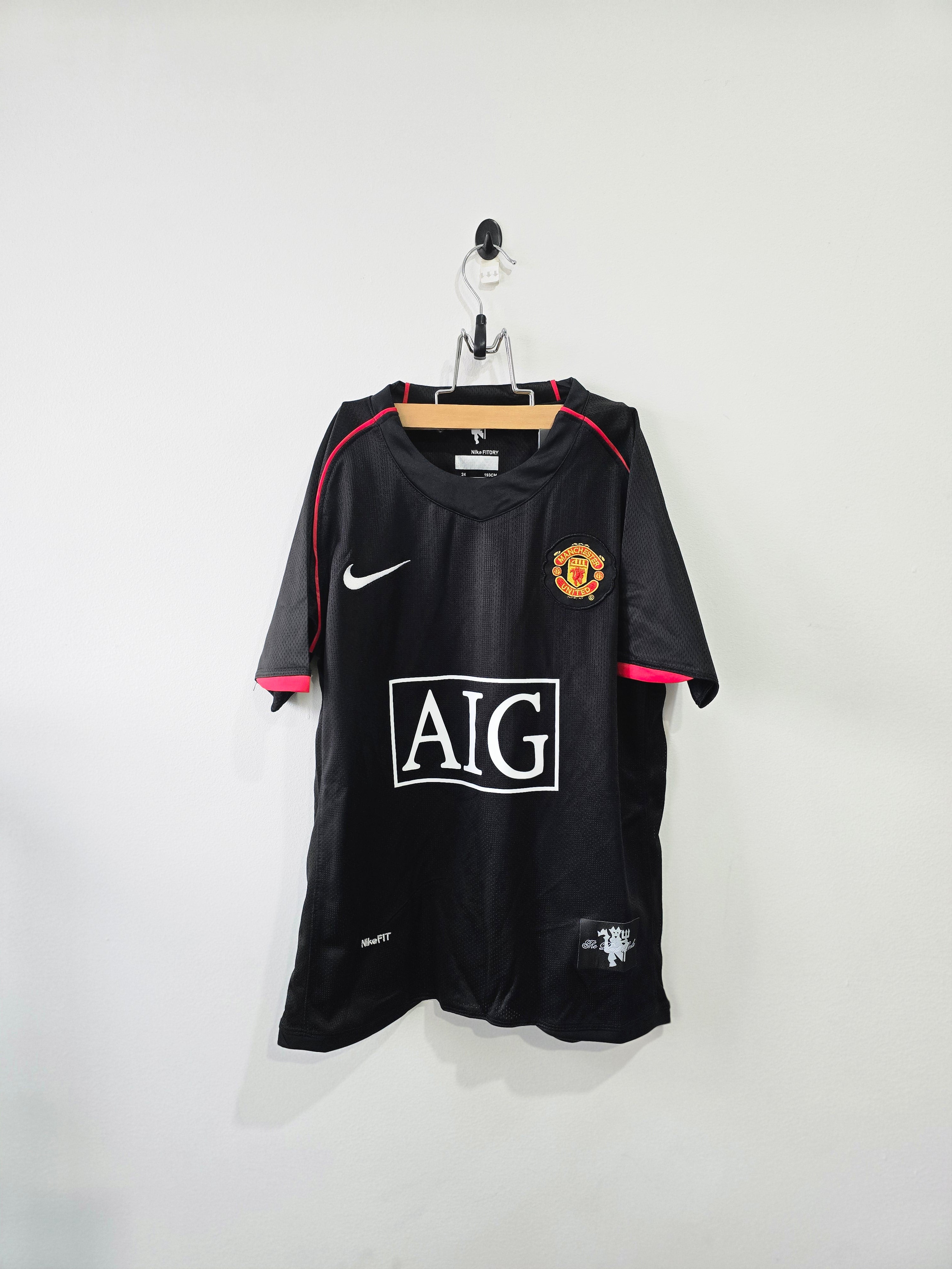 Manchester United Away Jersey 2007/08 #7 Cristiano Ronaldo Kids set