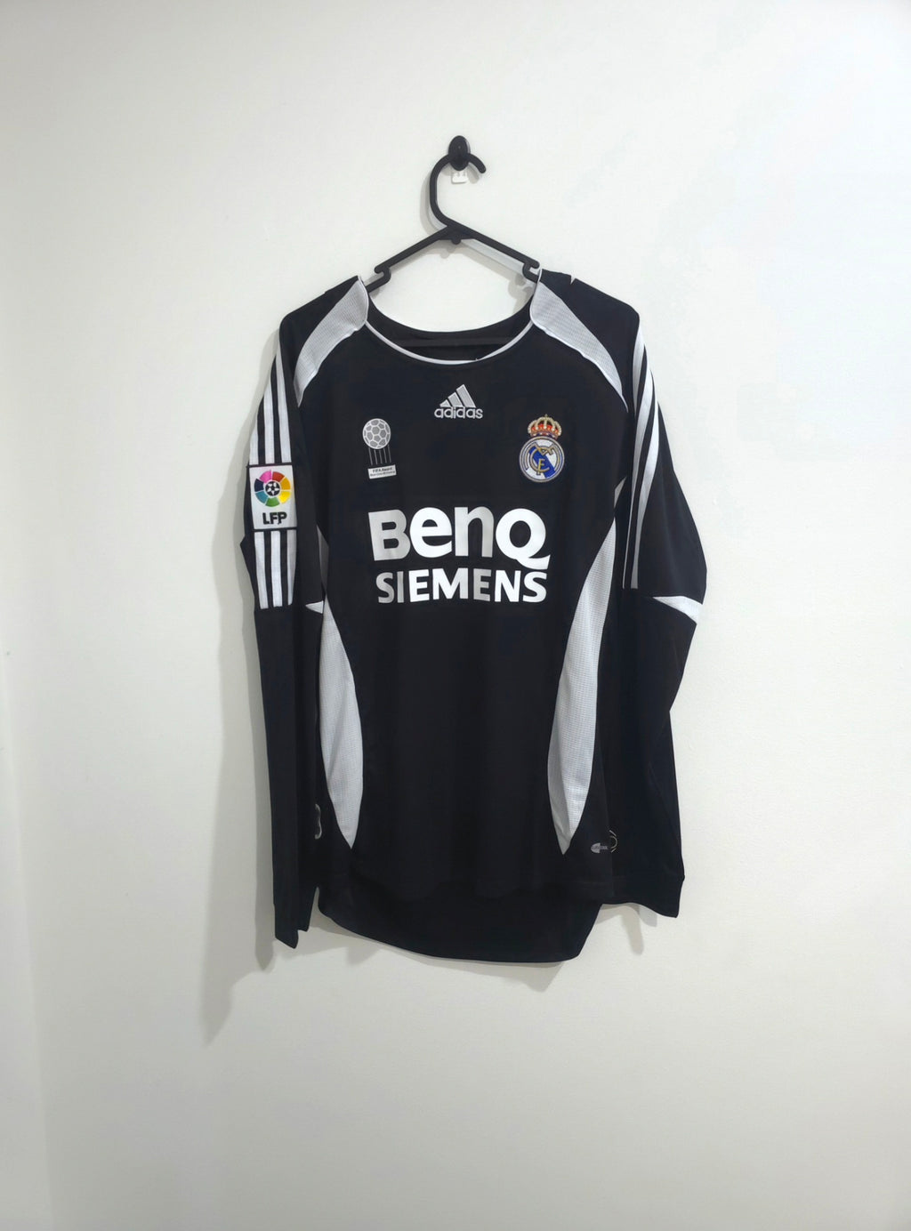 Real Madrid away 2006/07 #23 David Beckham L/S