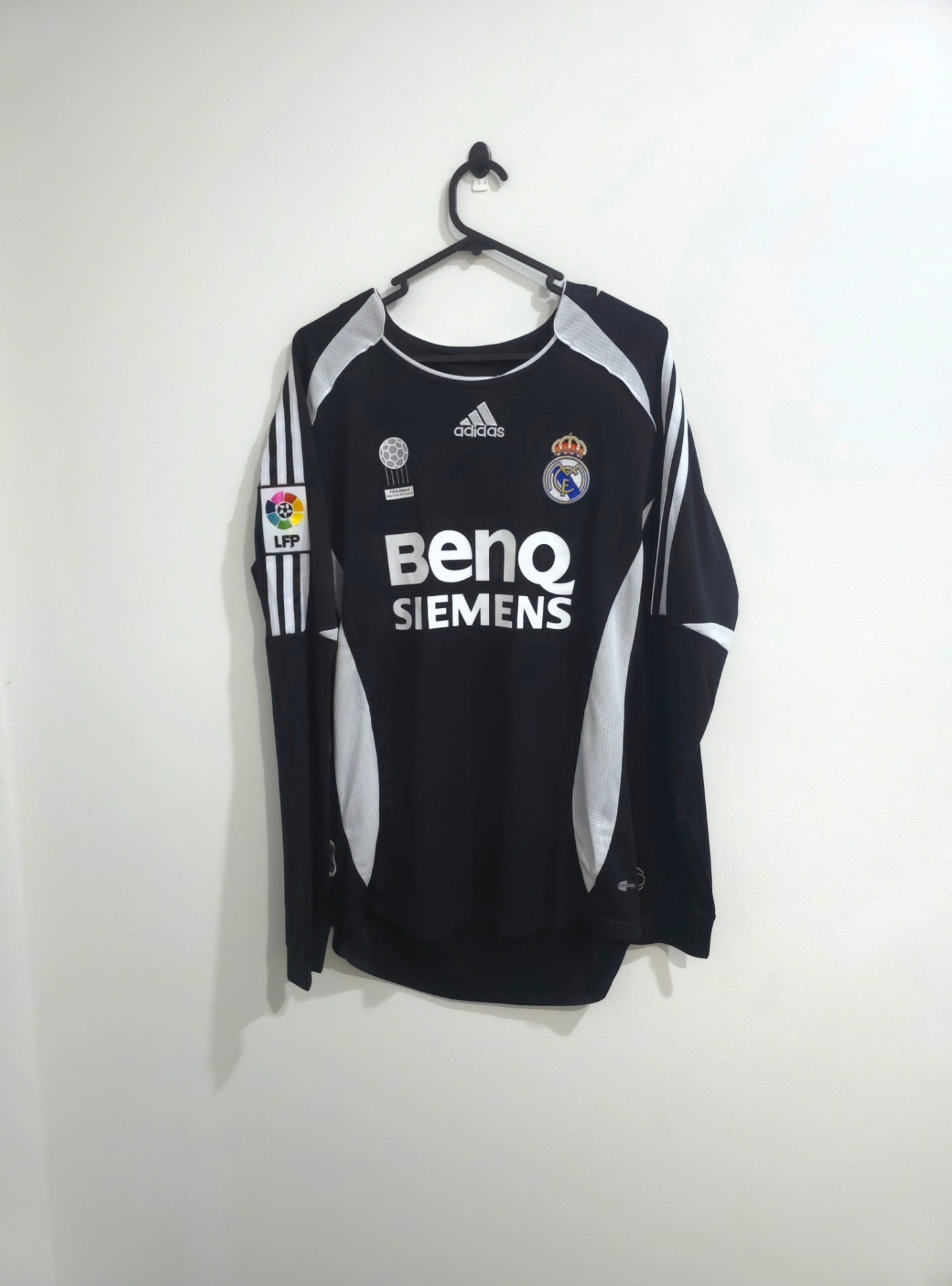 Real Madrid away 2006/07 #23 David Beckham L/S
