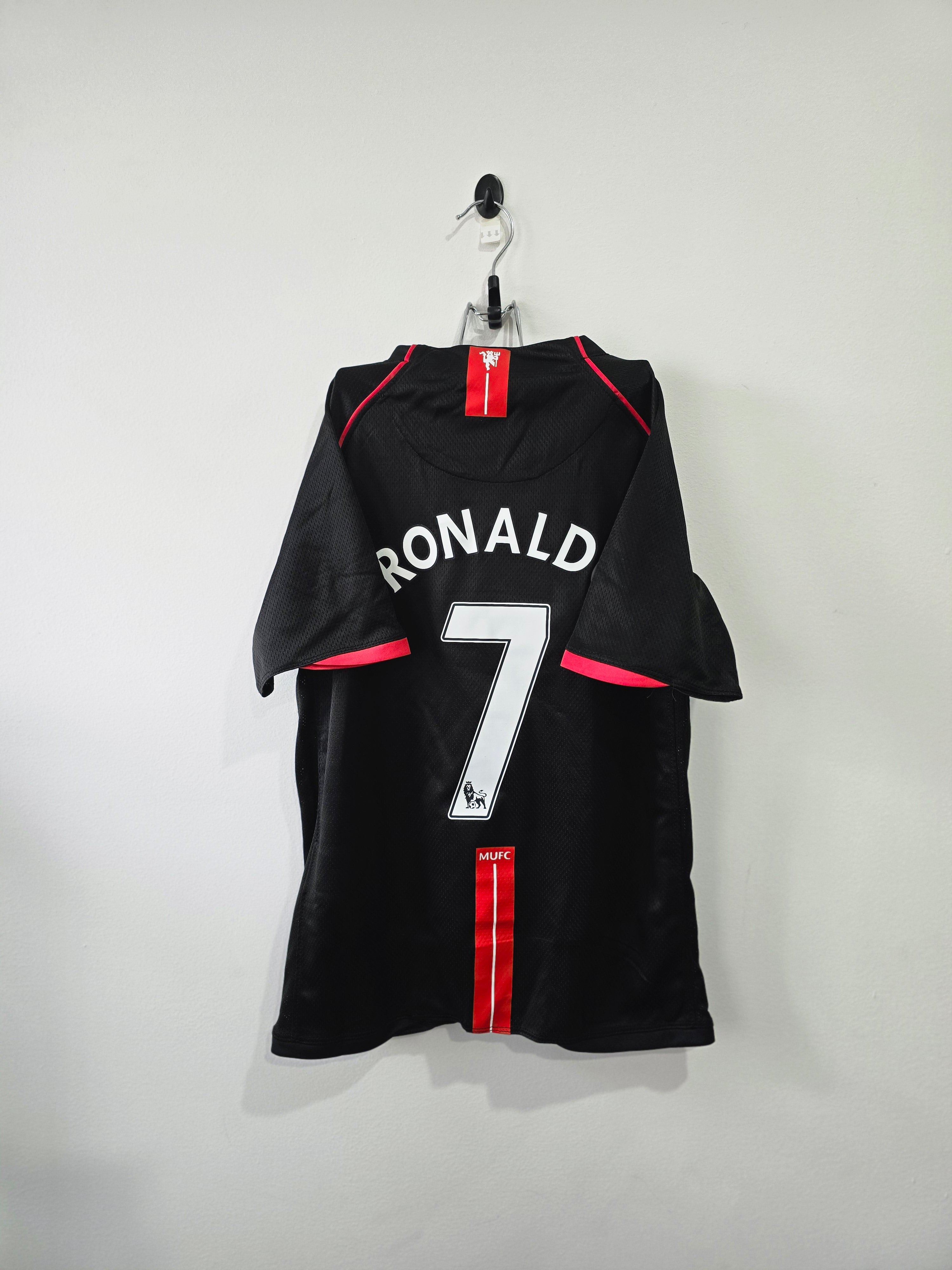 Manchester United Away Jersey 2007/08 #7 Cristiano Ronaldo Kids set
