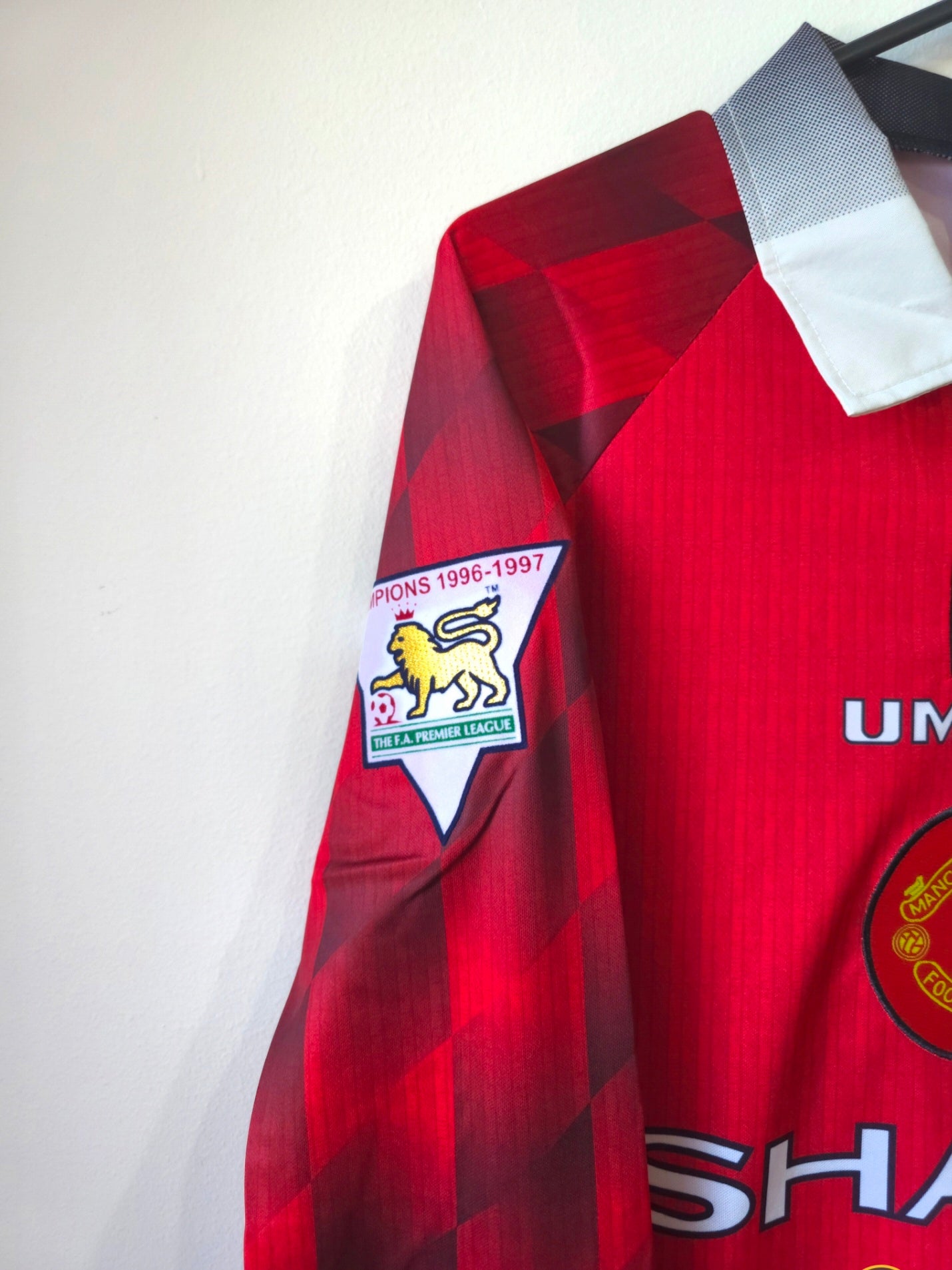 Manchester United 1996/97 Home Jersey #11 Giggs L/S