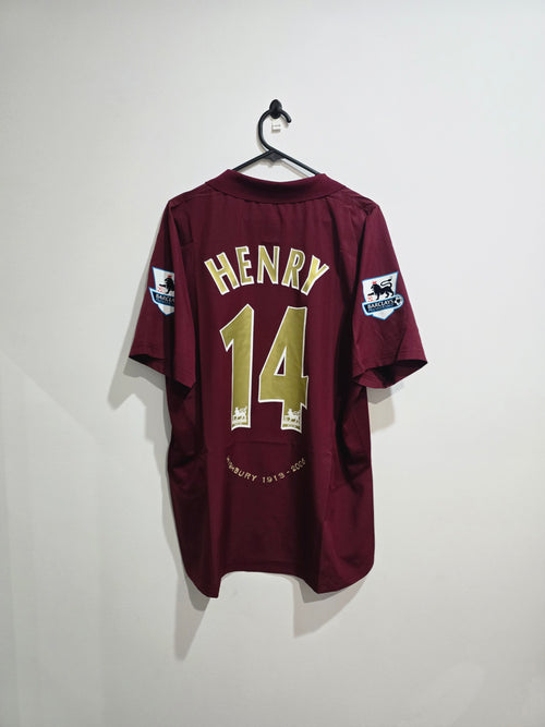 Arsenal 2005/06 Highbury Home Jersey #14 Henry