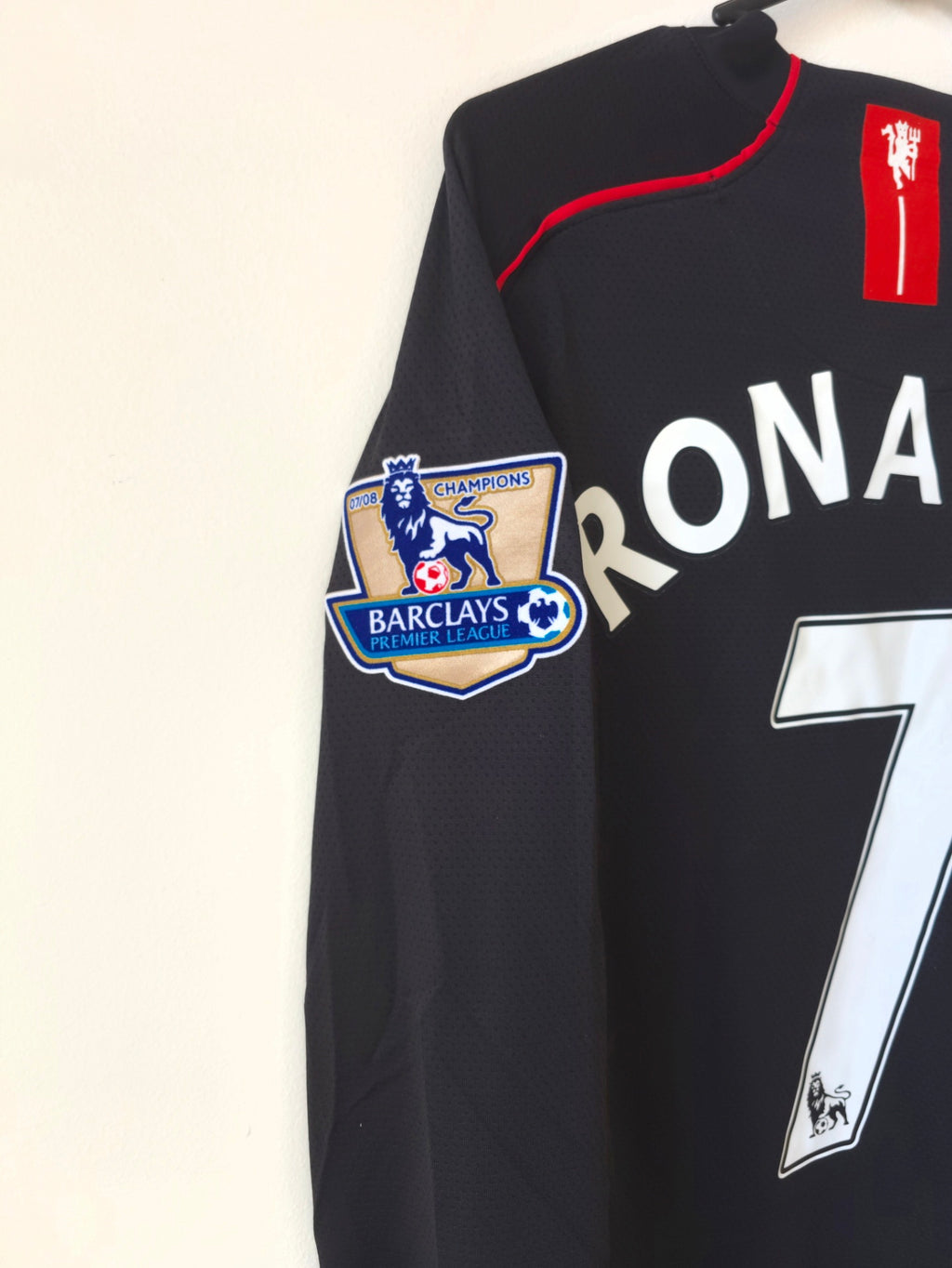 Manchester United 2007/08 Away Jersey #7 Cristiano Ronaldo L/S