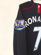 Manchester United 2007/08 Away Jersey #7 Cristiano Ronaldo L/S