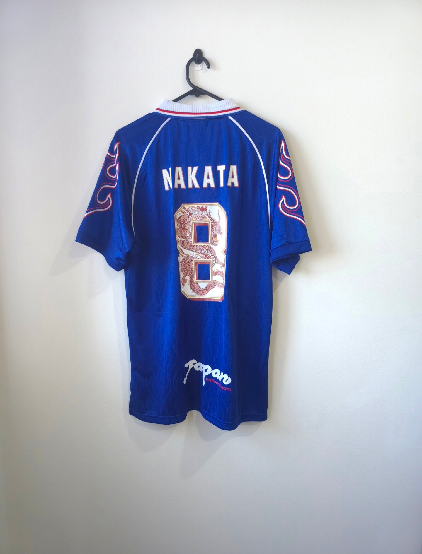 Japan Home Jersey 1998 #8 Nakata