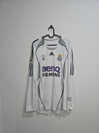 Real Madrid 2006/07 home jersey #23 Beckham L/S