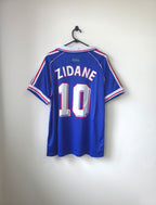 France Home jersey 1998 Fifa World cup #10 ZIDANE