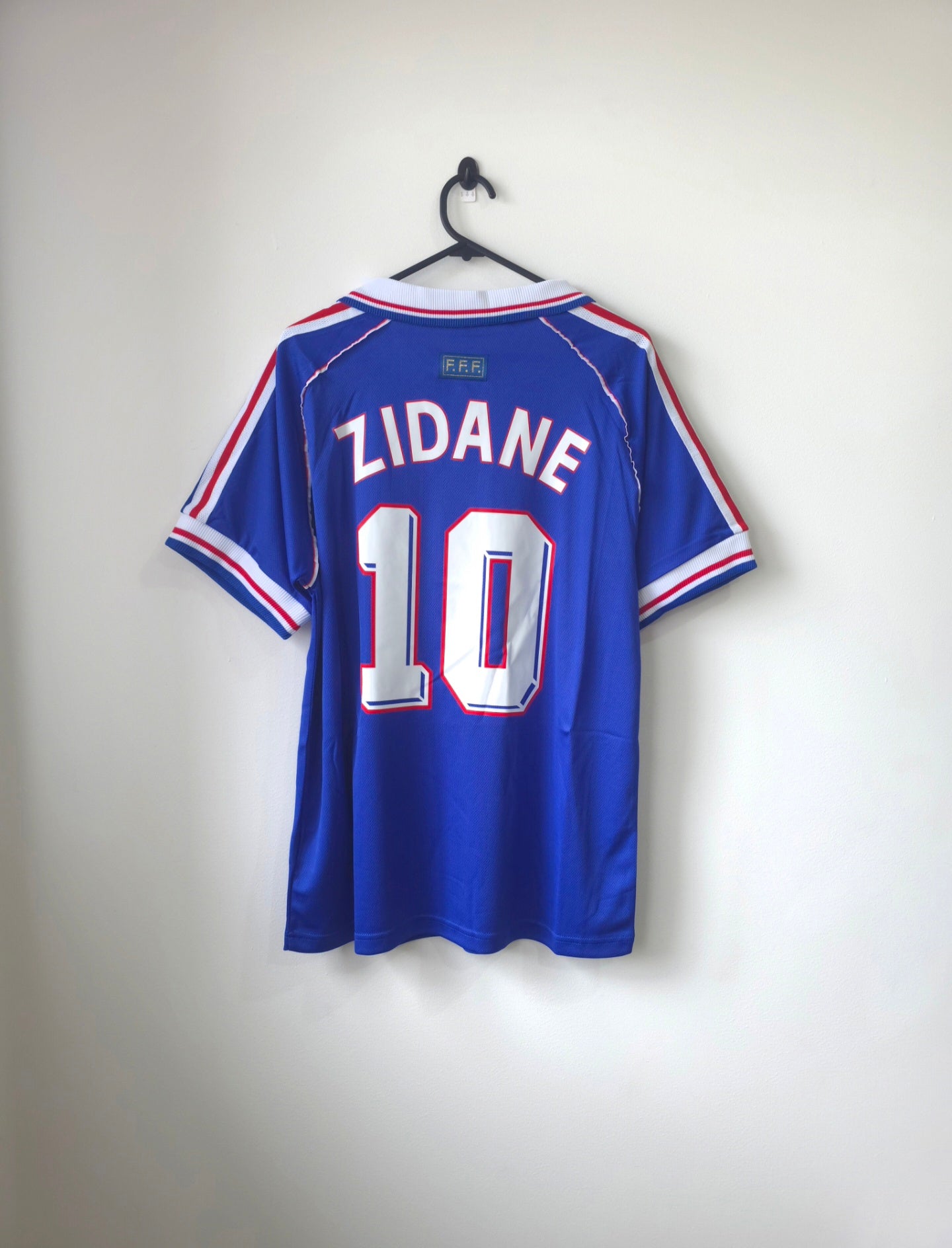France Home jersey 1998 Fifa World cup #10 ZIDANE