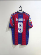 Barcelona Home Jersey 1996/97 #9 Ronaldo Nazario