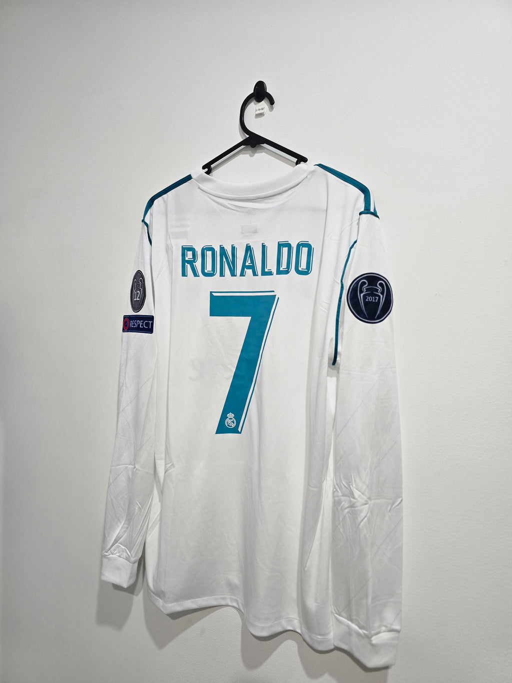 Real Madrid 2017/18 #7 Cristiano Ronaldo UEFA Champions League Final L/S