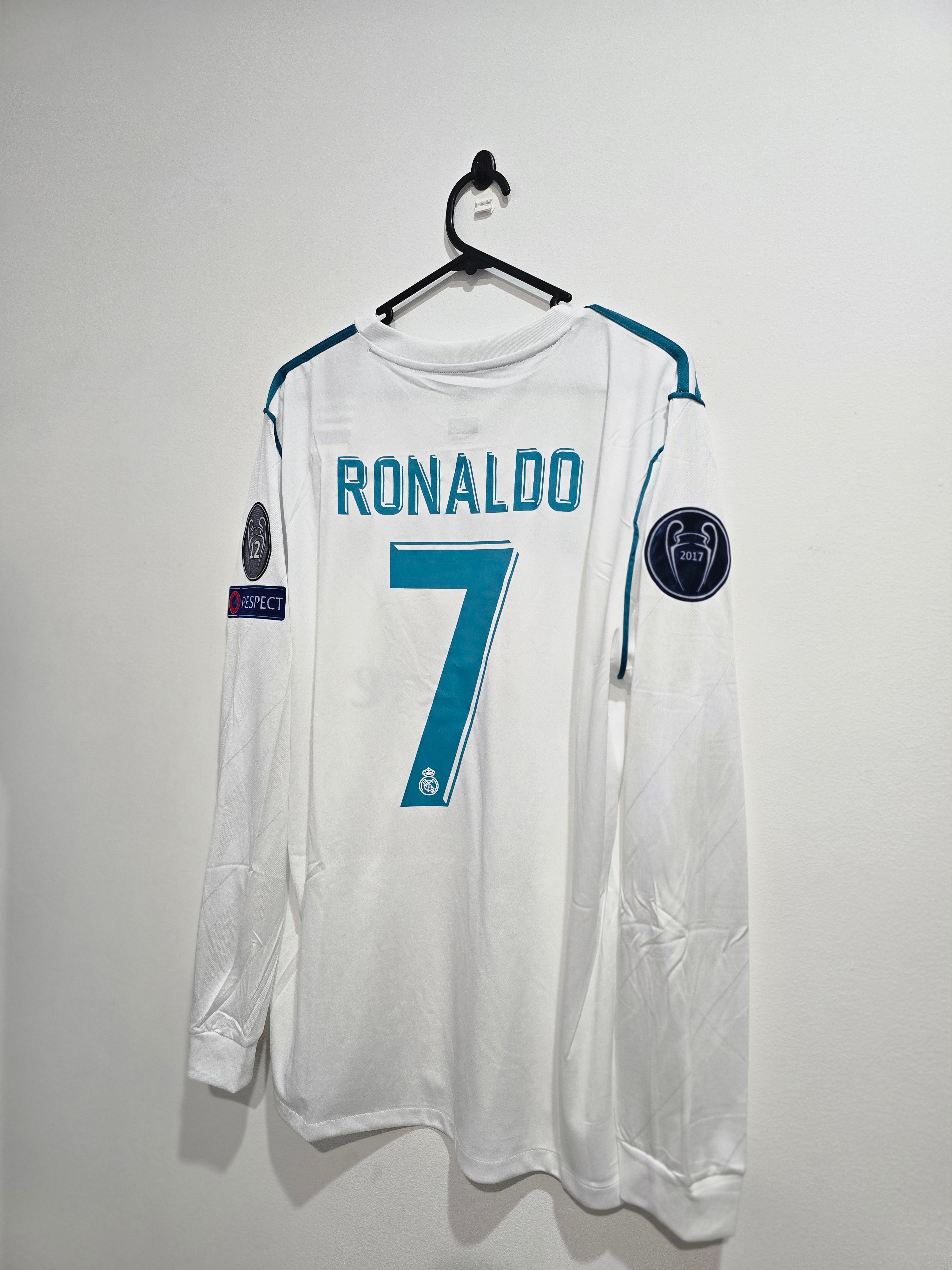 Real Madrid 2017/18 #7 Cristiano Ronaldo UEFA Champions League Final L/S