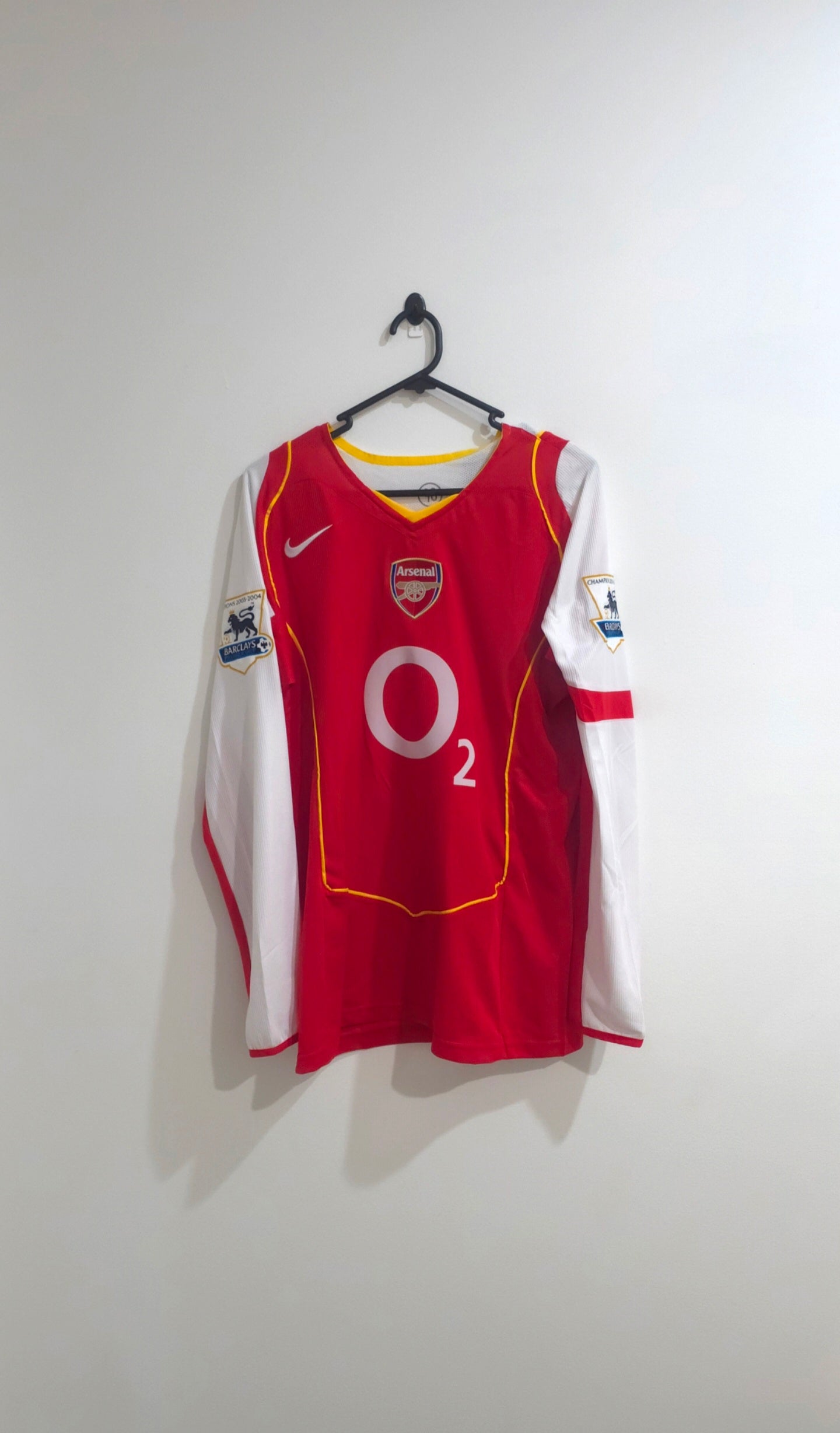 Arsenal Home Jersey 2004/05 #14 Henry L/S
