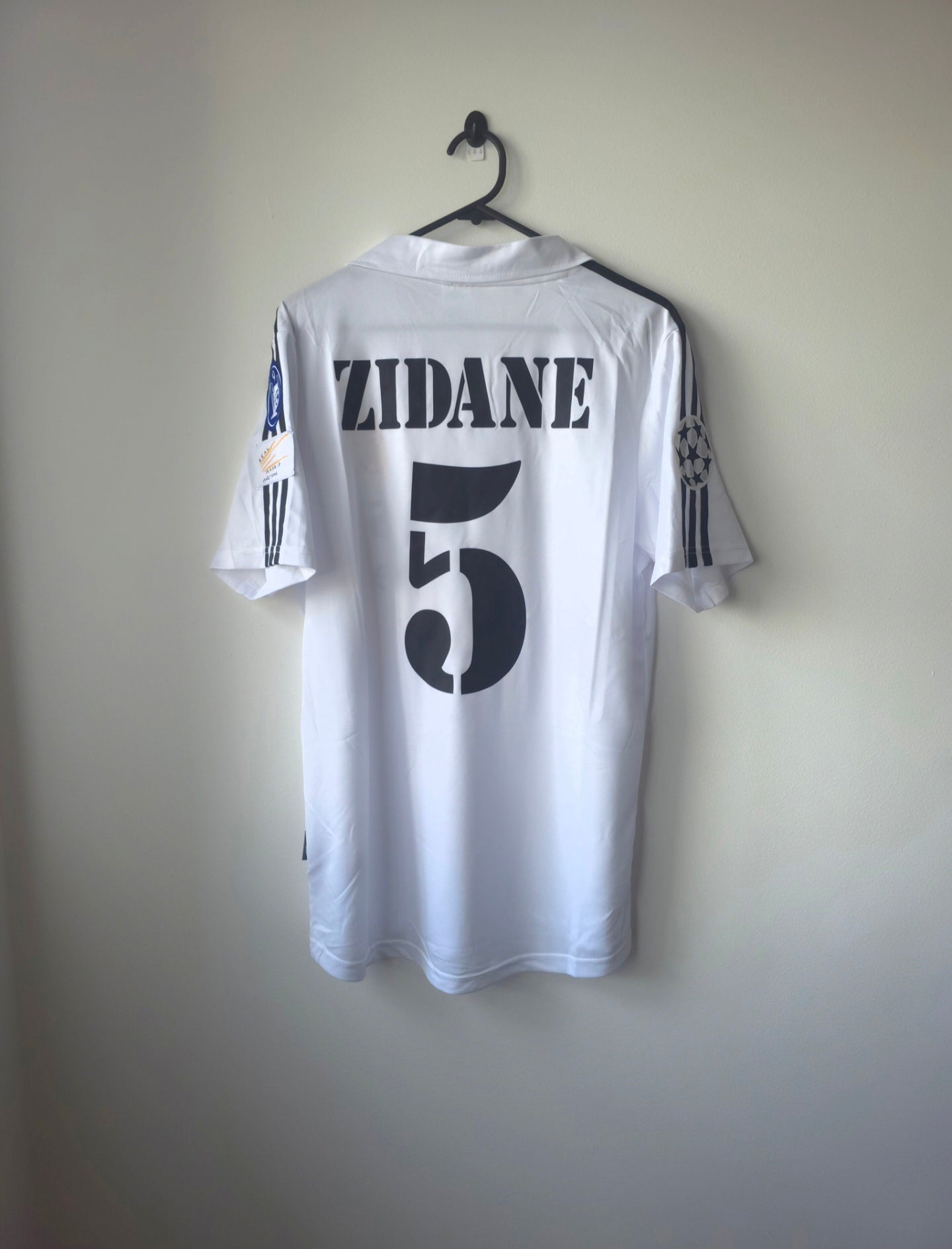 Real Madrid 2002 Home Jersey #5 Zidane